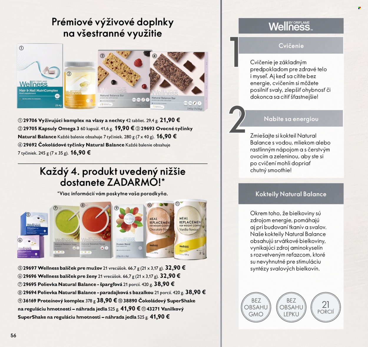Leták Oriflame - 7.9.2021 - 27.9.2021. Strana 56