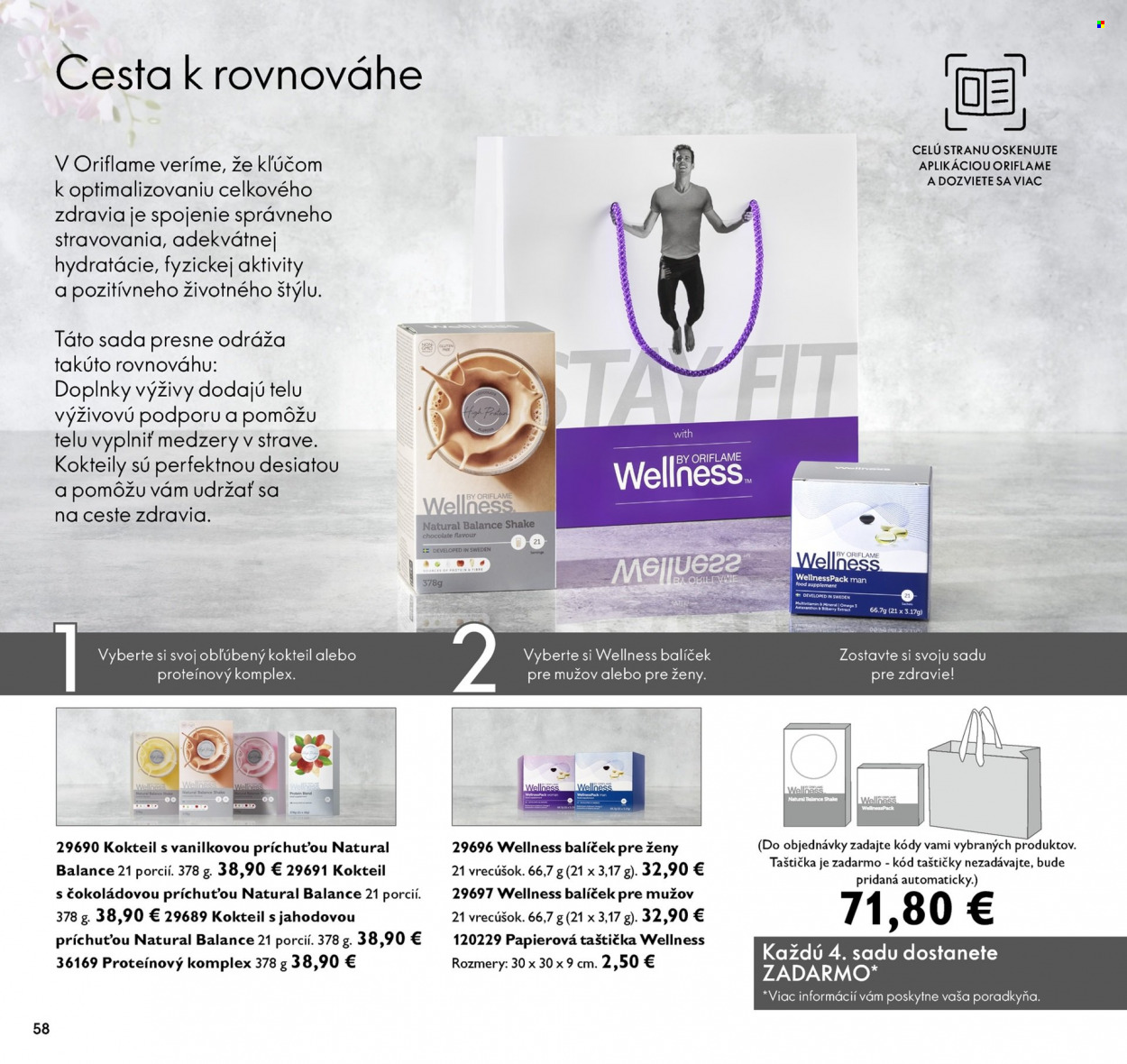 Leták Oriflame - 7.9.2021 - 27.9.2021. Strana 58