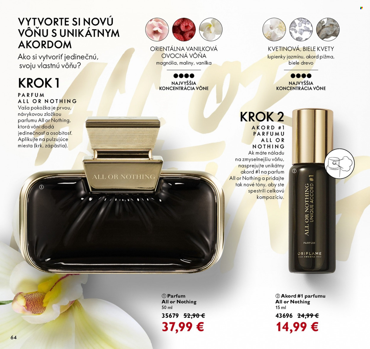 Leták Oriflame - 7.9.2021 - 27.9.2021. Strana 64