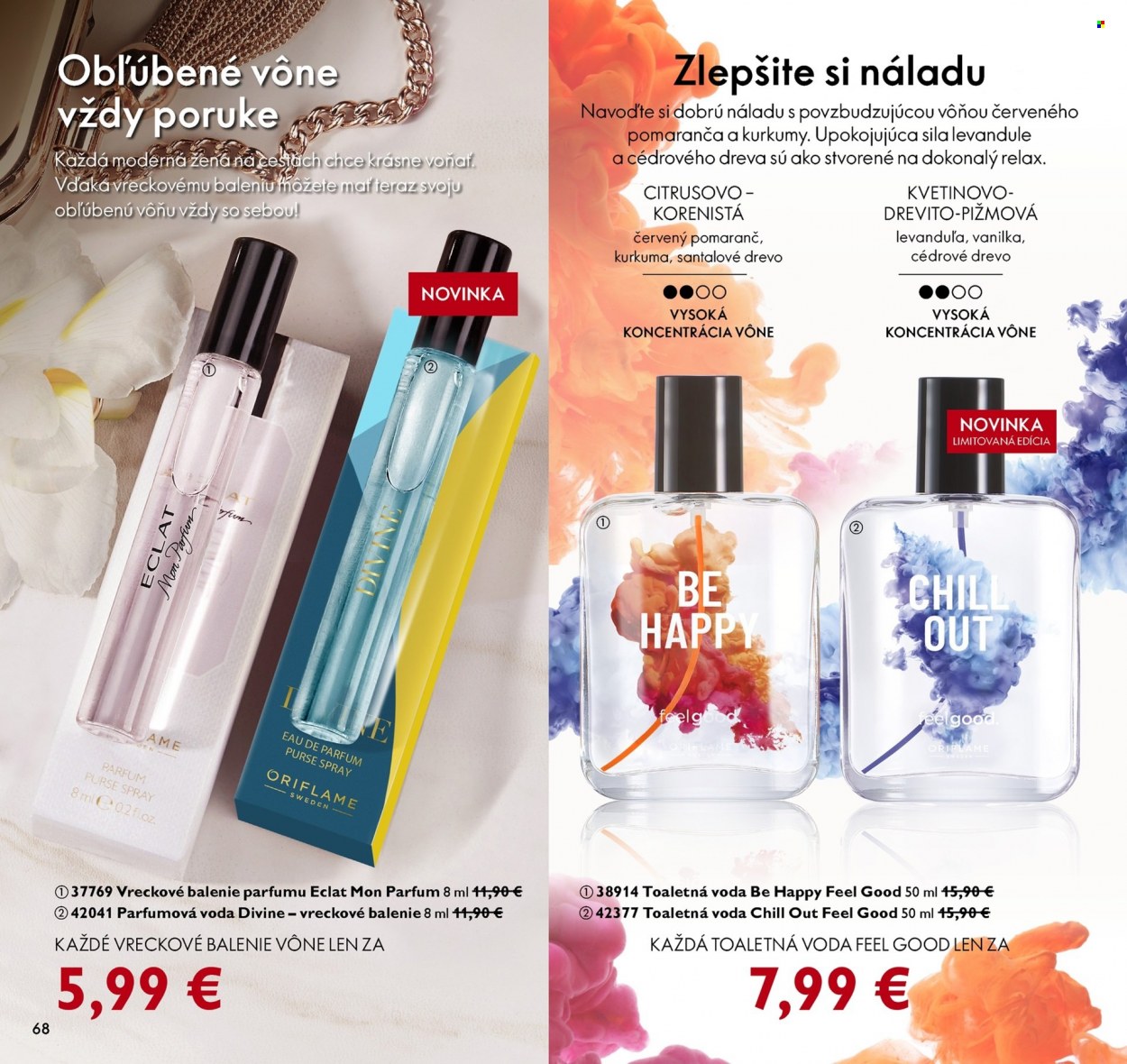 Leták Oriflame - 7.9.2021 - 27.9.2021. Strana 68
