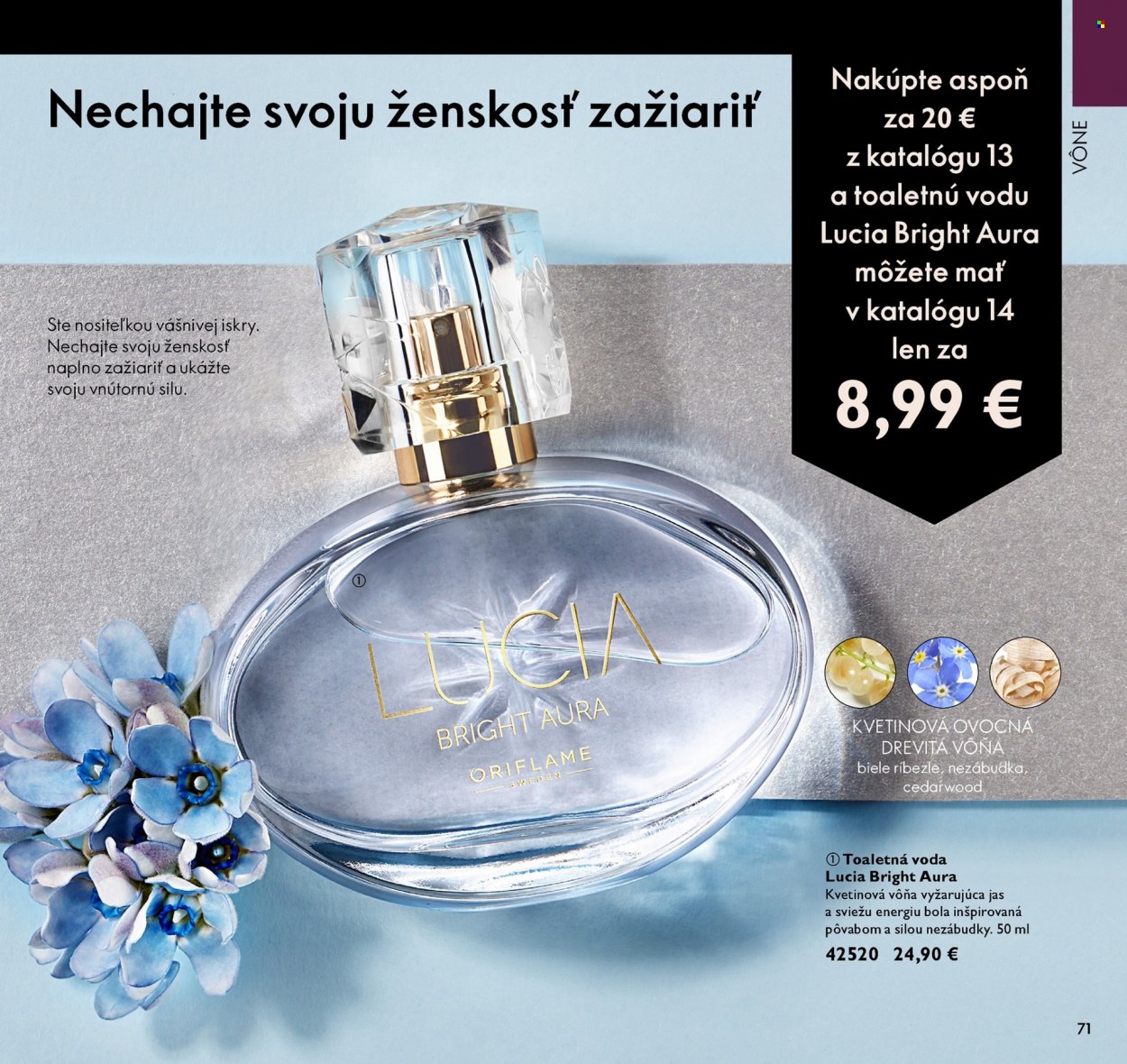 Leták Oriflame - 7.9.2021 - 27.9.2021. Strana 71