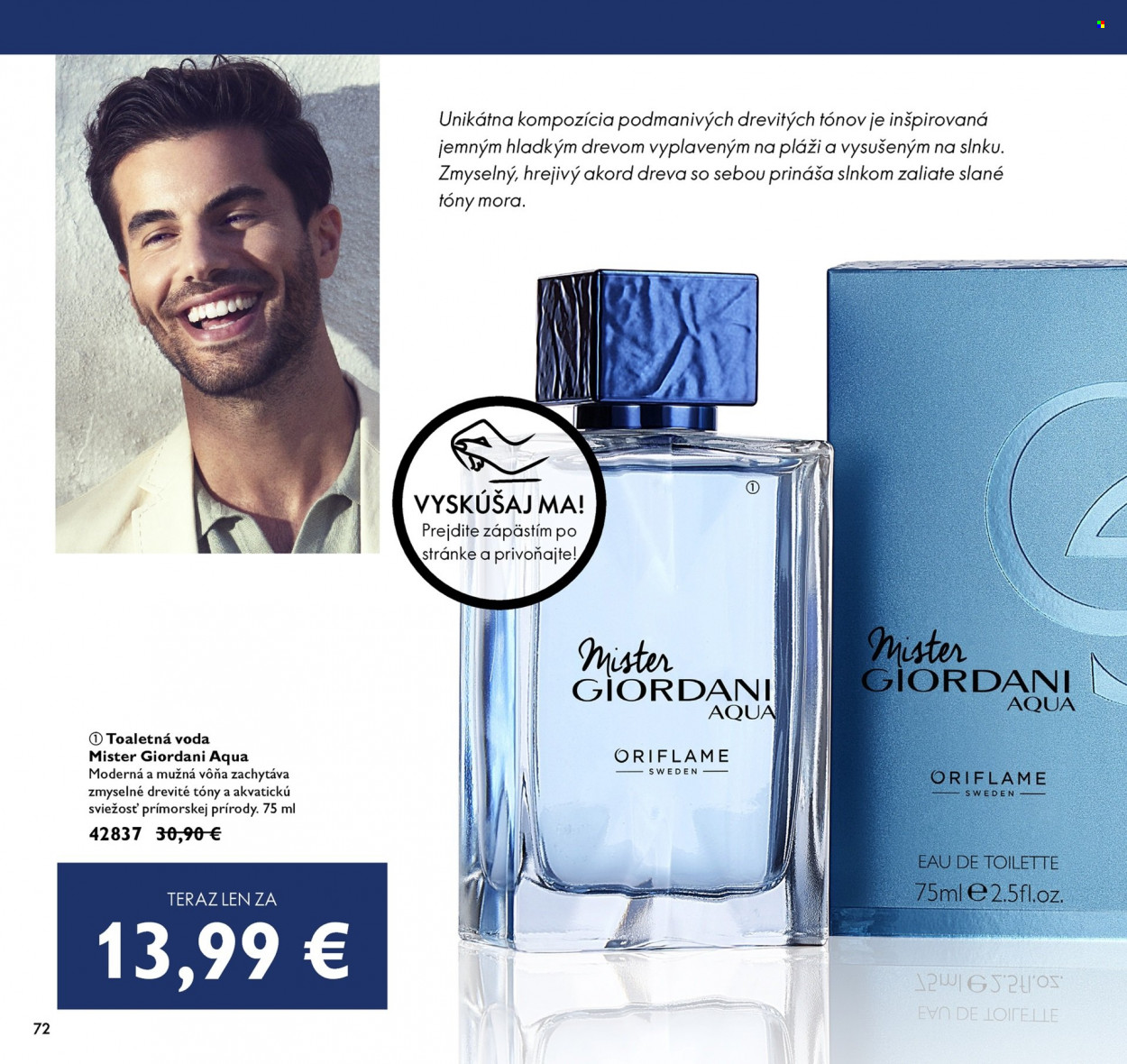 Leták Oriflame - 7.9.2021 - 27.9.2021. Strana 72