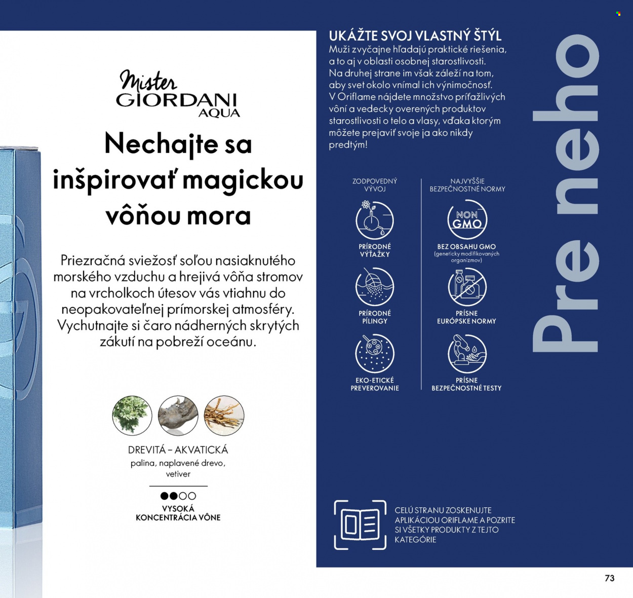Leták Oriflame - 7.9.2021 - 27.9.2021. Strana 73