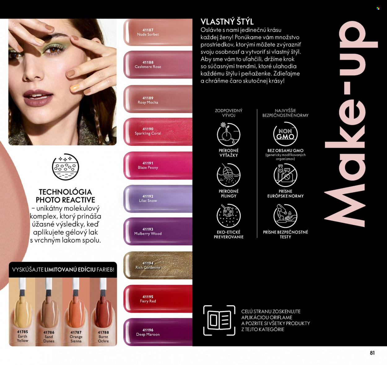 Leták Oriflame - 7.9.2021 - 27.9.2021. Strana 81