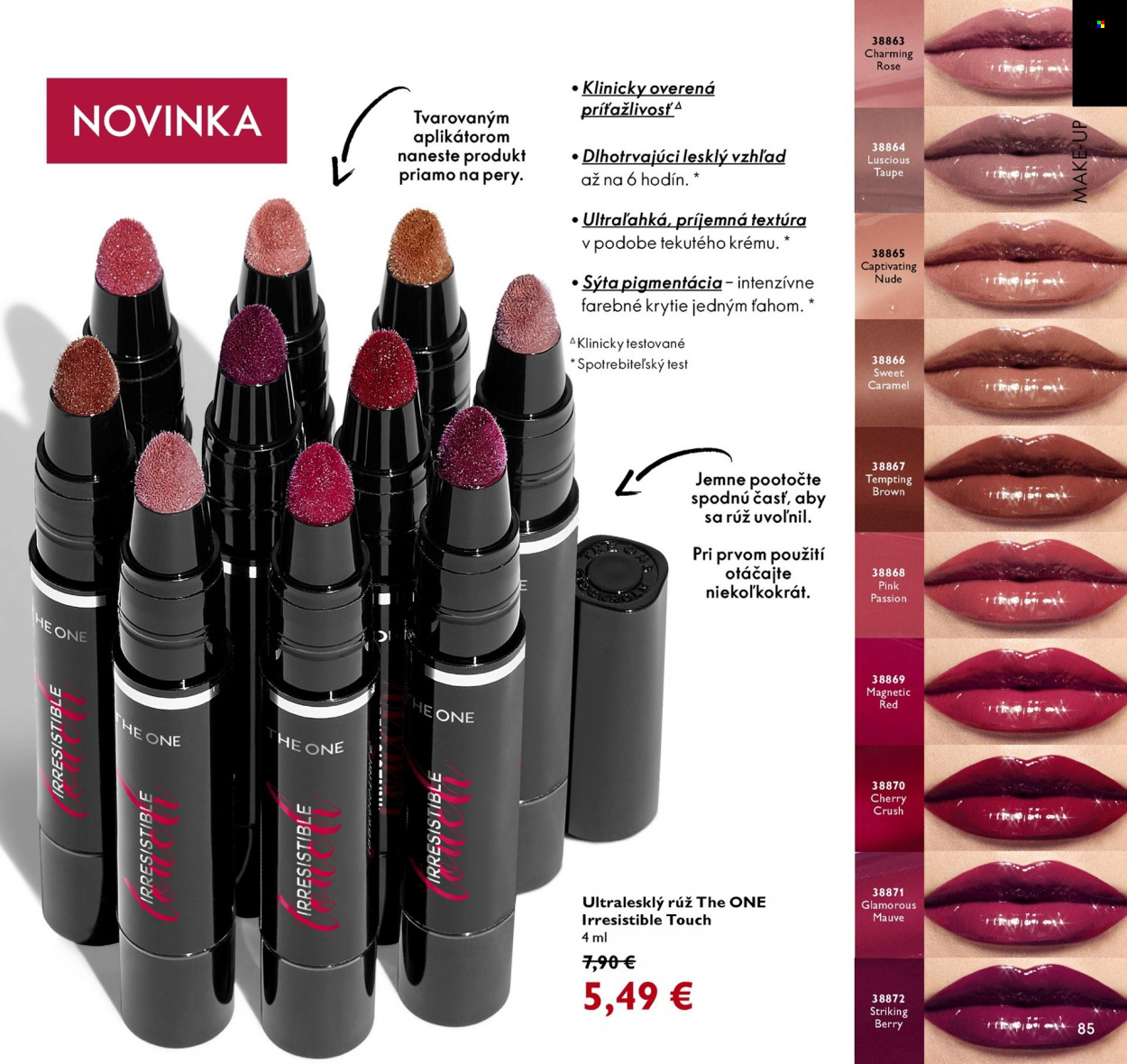 Leták Oriflame - 7.9.2021 - 27.9.2021. Strana 85