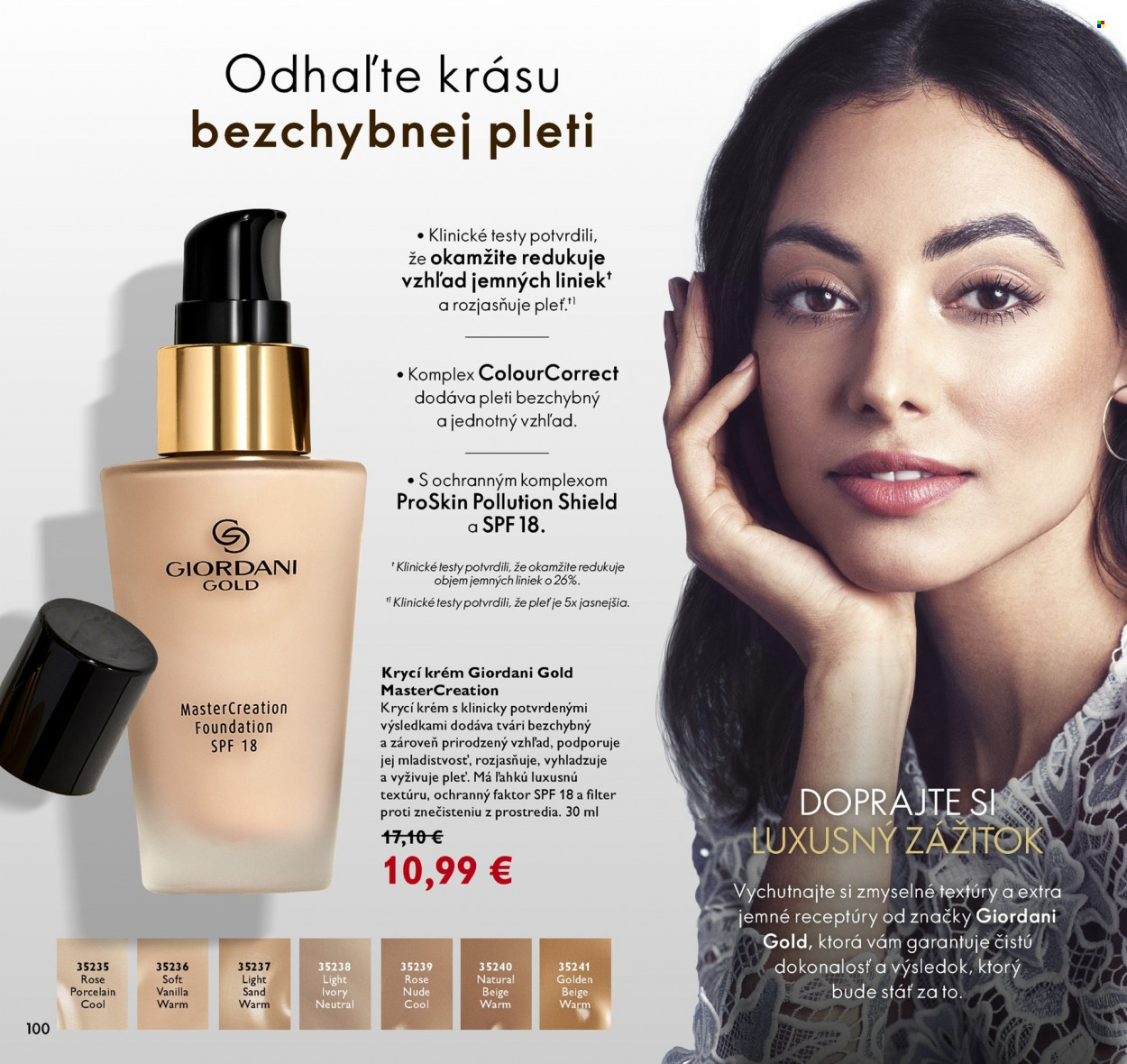 Leták Oriflame - 7.9.2021 - 27.9.2021. Strana 100