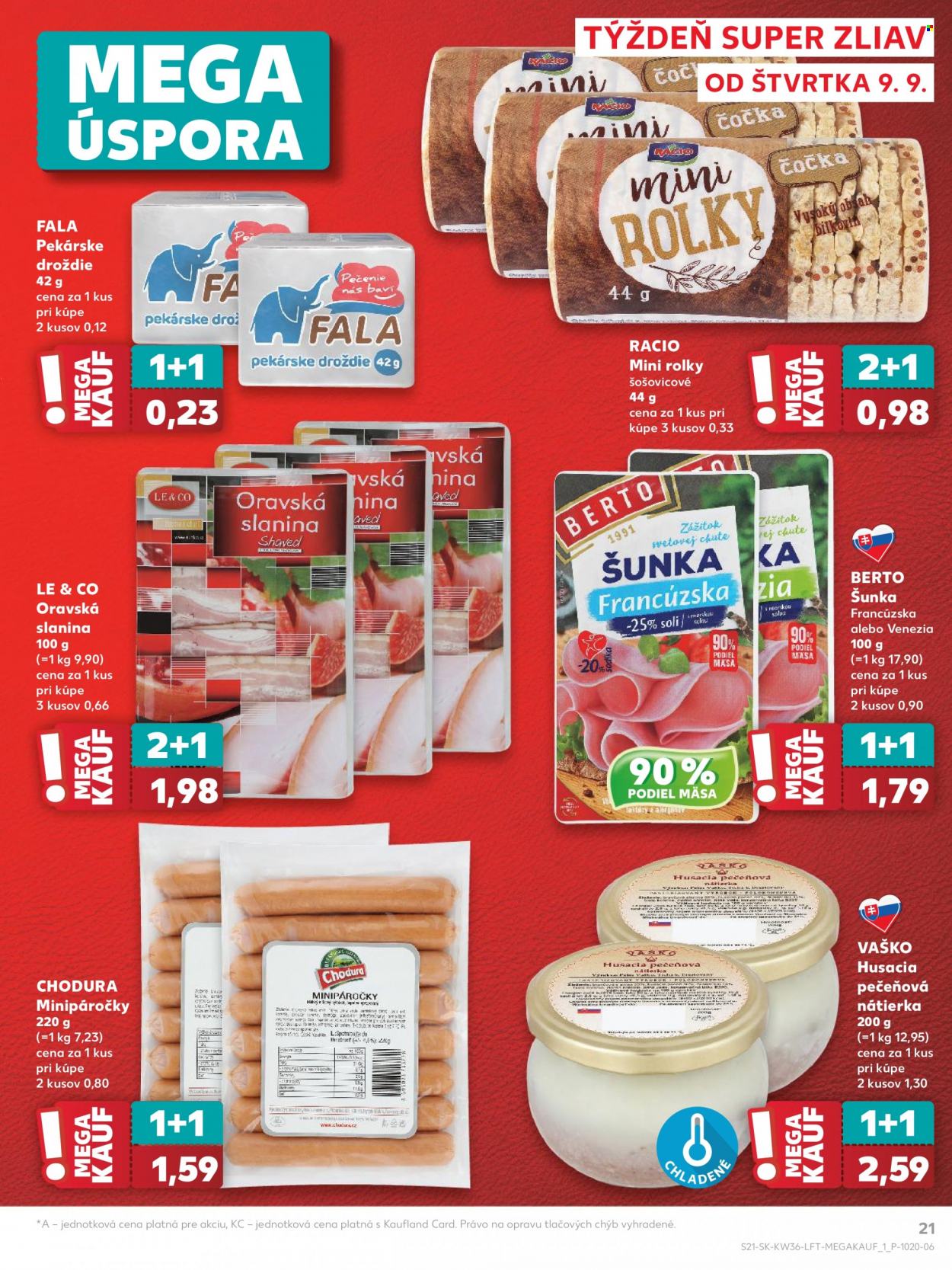 Leták Kaufland - 9.9.2021 - 14.9.2021. Strana 21