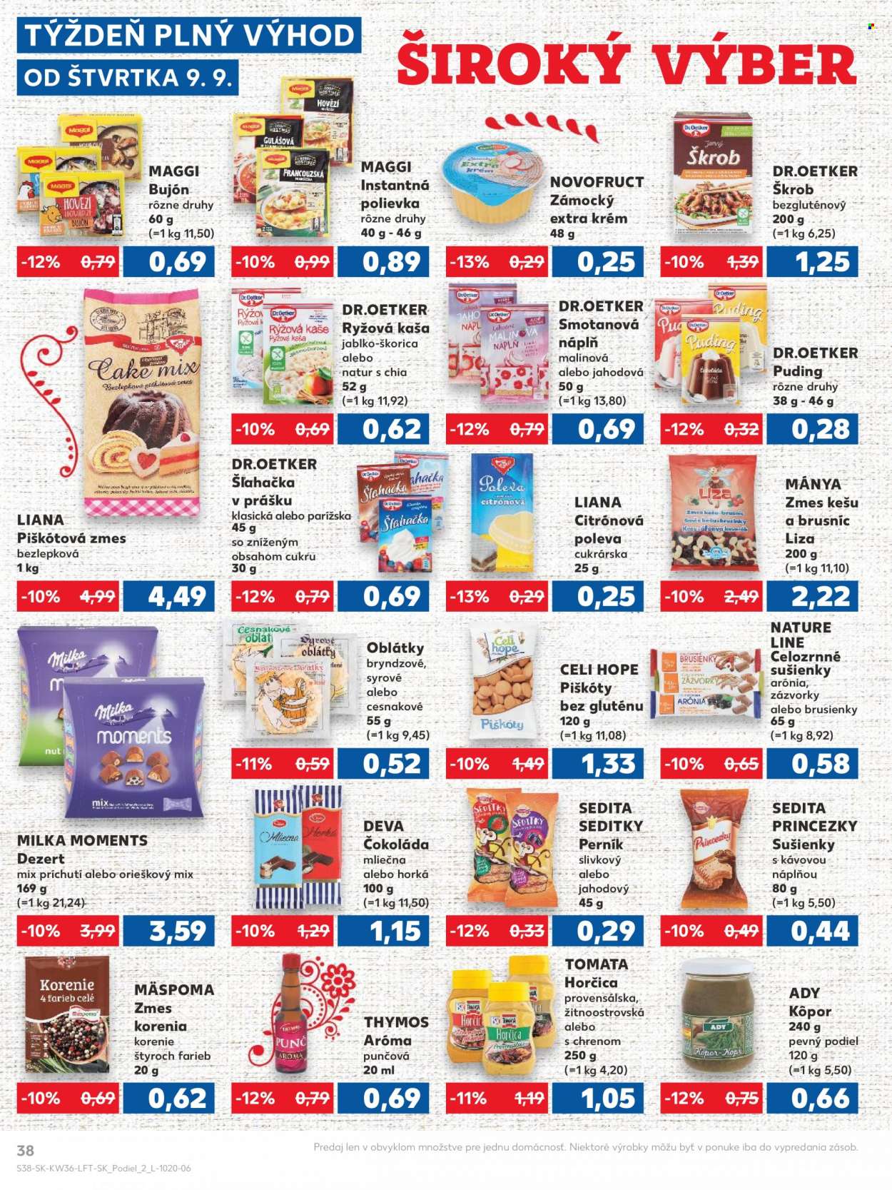 Leták Kaufland - 9.9.2021 - 14.9.2021. Strana 38