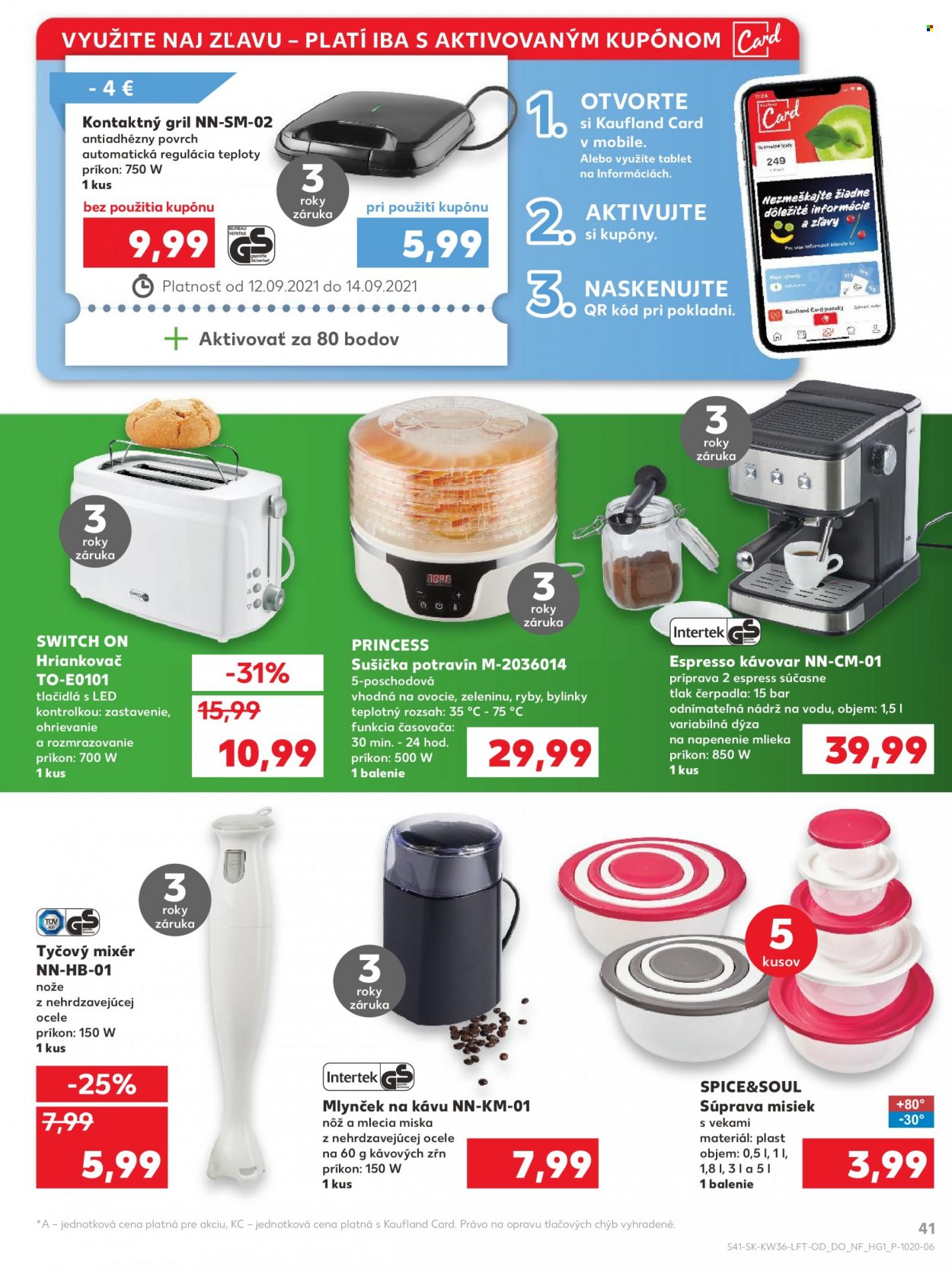 Leták Kaufland - 9.9.2021 - 14.9.2021. Strana 41