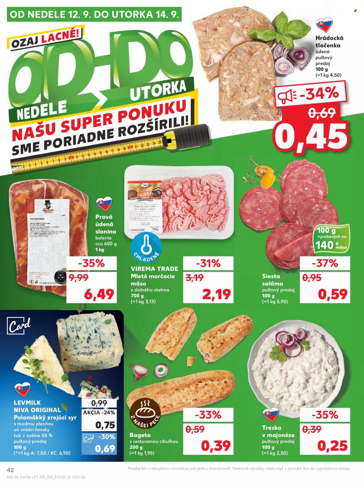 Leták Kaufland - 9.9.2021 - 14.9.2021. Strana 42