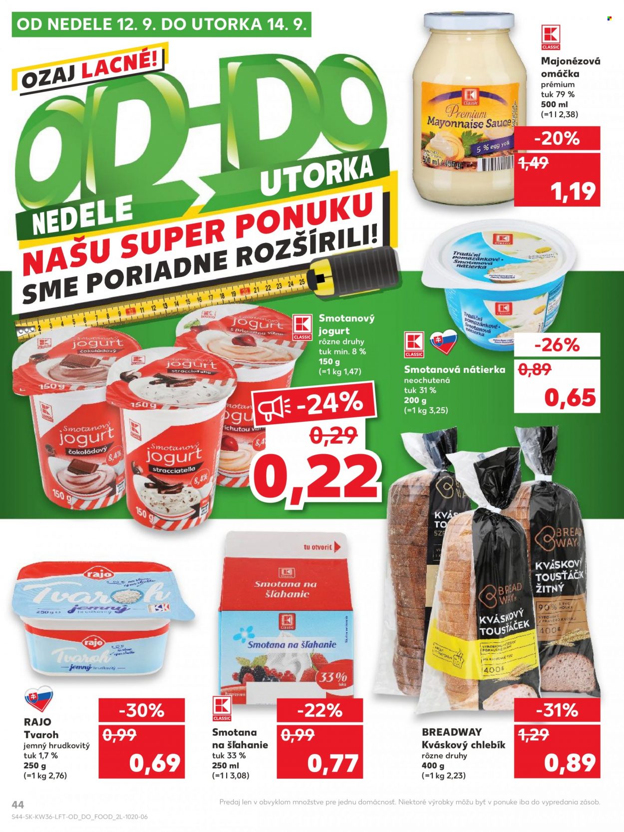 Leták Kaufland - 9.9.2021 - 14.9.2021. Strana 44