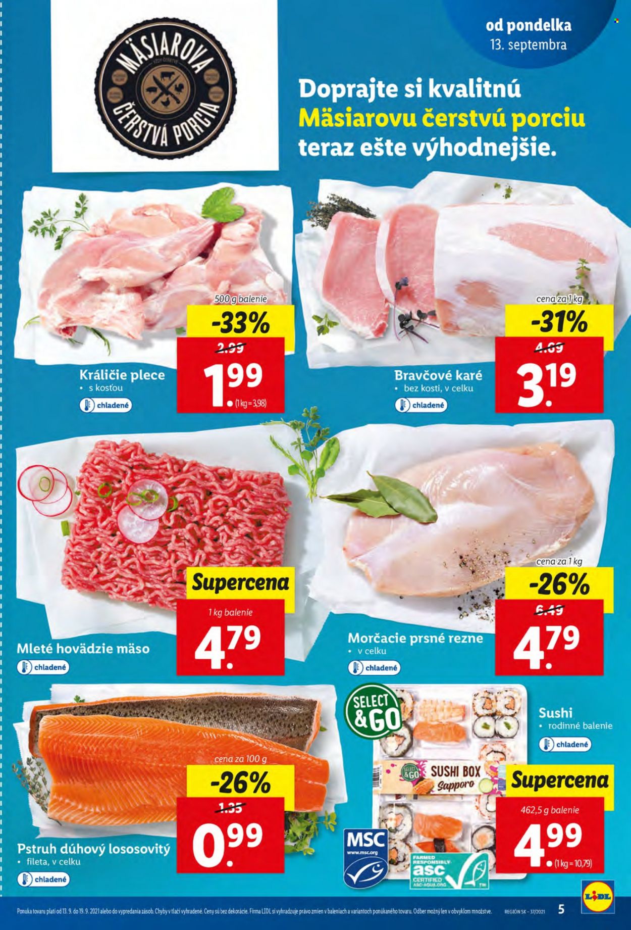 Leták Lidl - 13.9.2021 - 19.9.2021. Strana 5