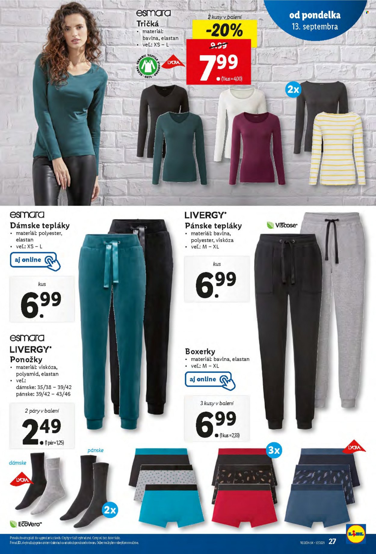 Leták Lidl - 13.9.2021 - 19.9.2021. Strana 27