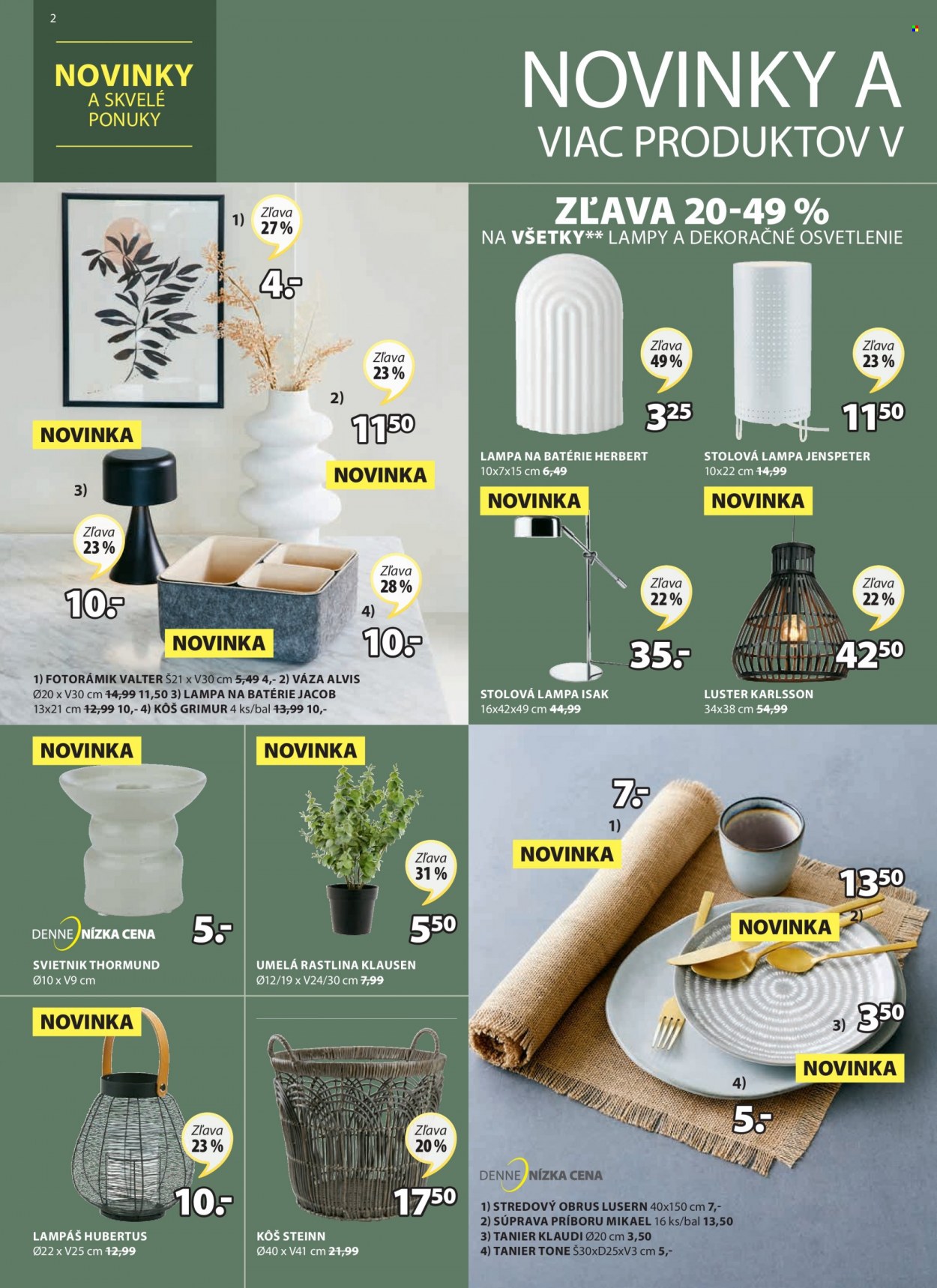 Leták JYSK - 9.9.2021 - 22.9.2021. Strana 2