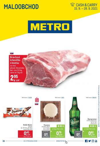 Leták Metro - 15.9.2021 - 28.9.2021.