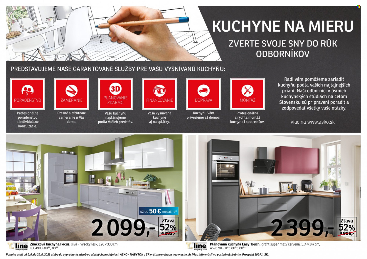 Leták Asko Nábytok - 9.9.2021 - 22.9.2021. Strana 30