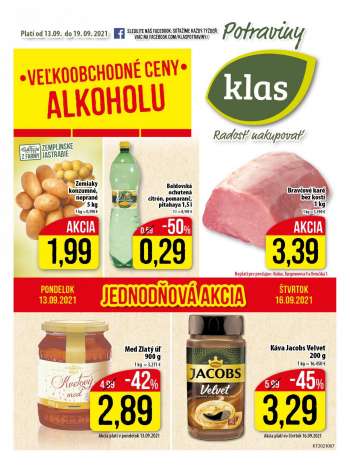 Leták Klas - 13.9.2021 - 19.9.2021.