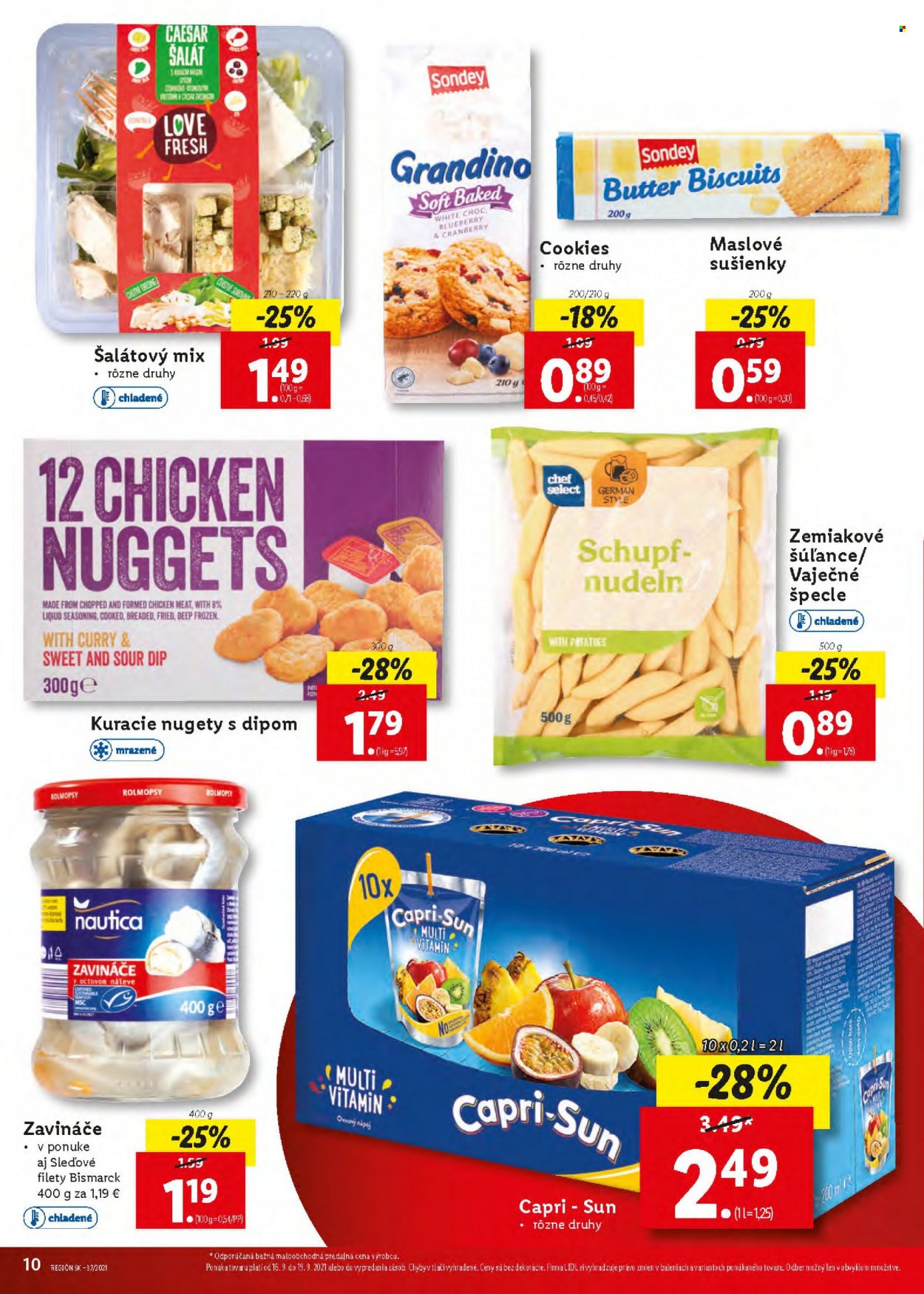 Leták Lidl - 16.9.2021 - 19.9.2021. Strana 10