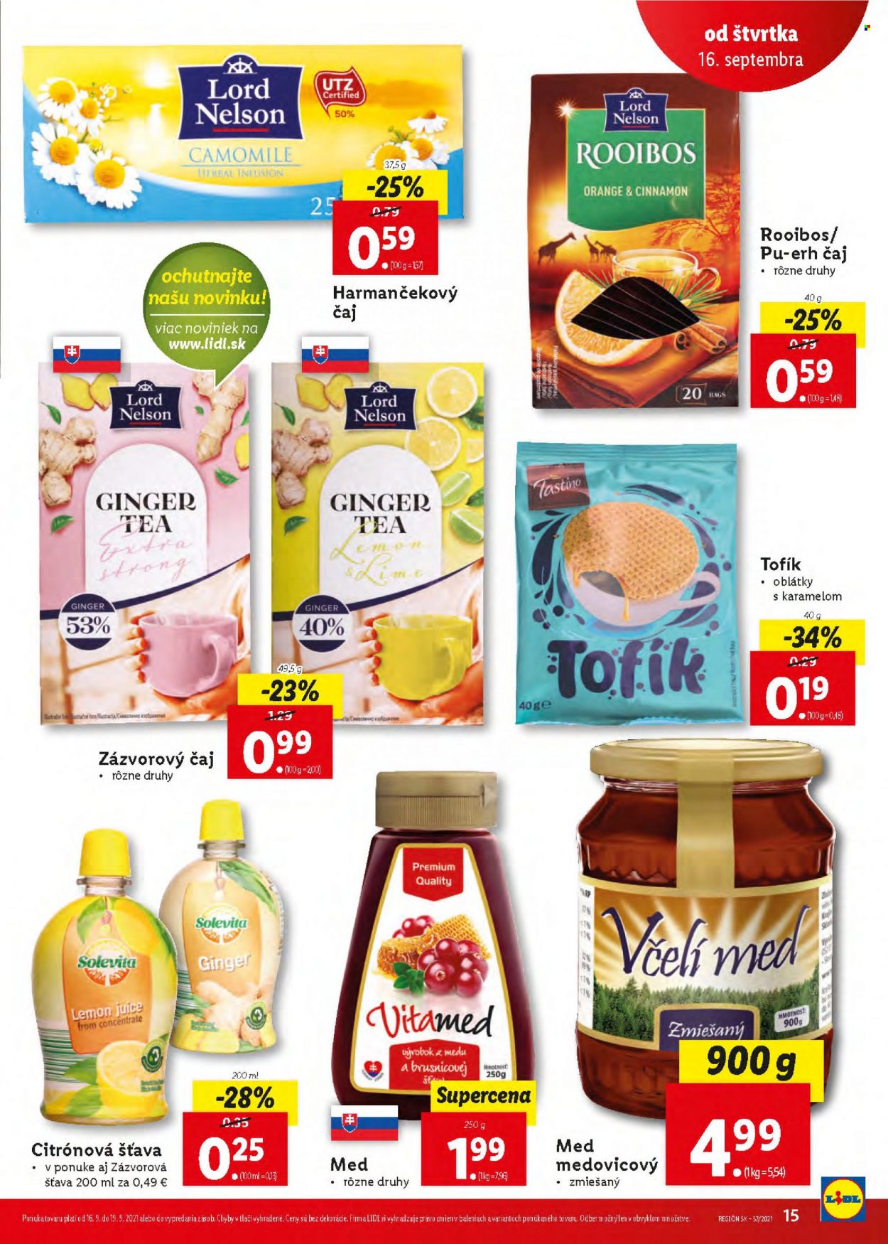 Leták Lidl - 16.9.2021 - 19.9.2021. Strana 15