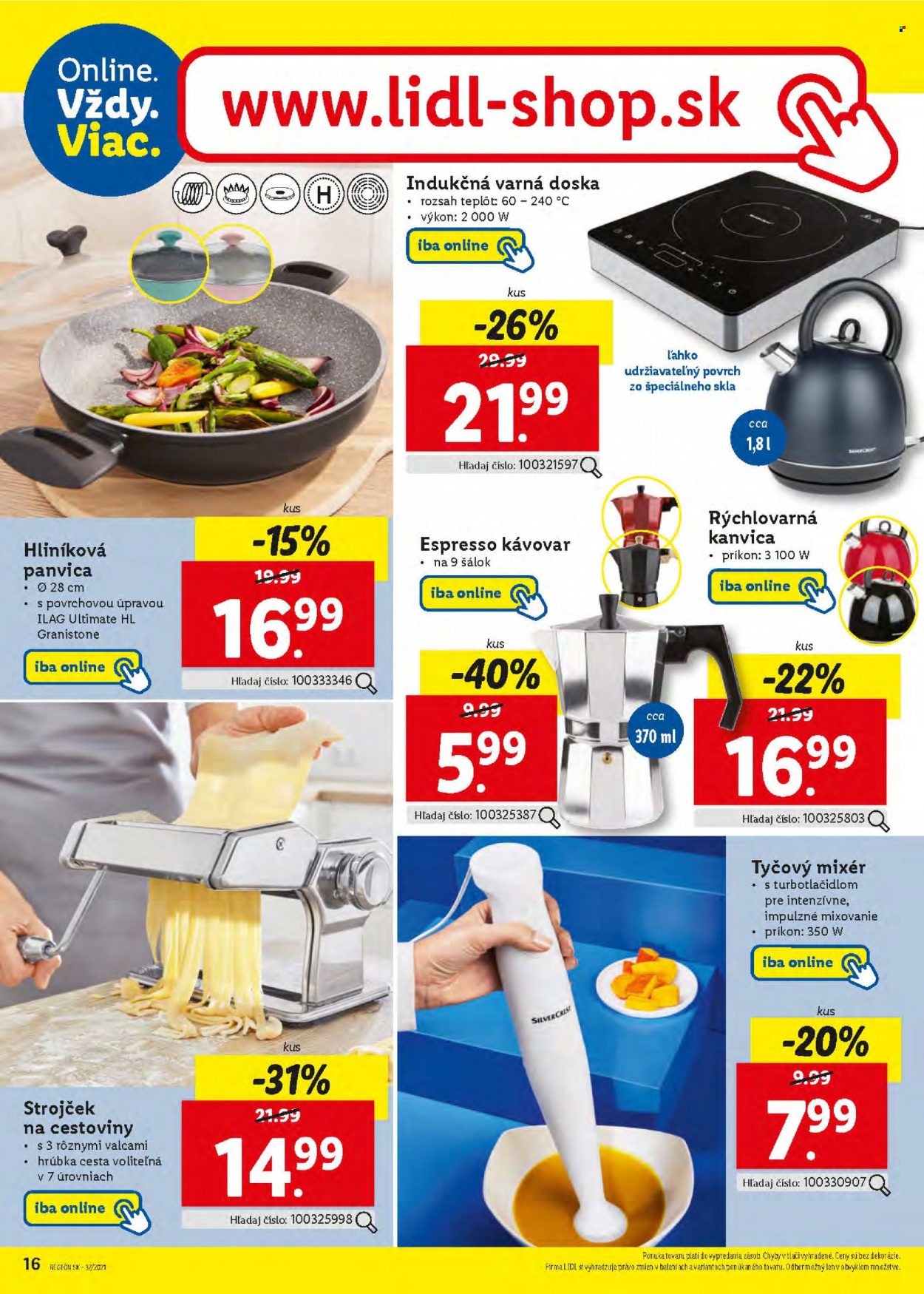 Leták Lidl - 16.9.2021 - 19.9.2021. Strana 16