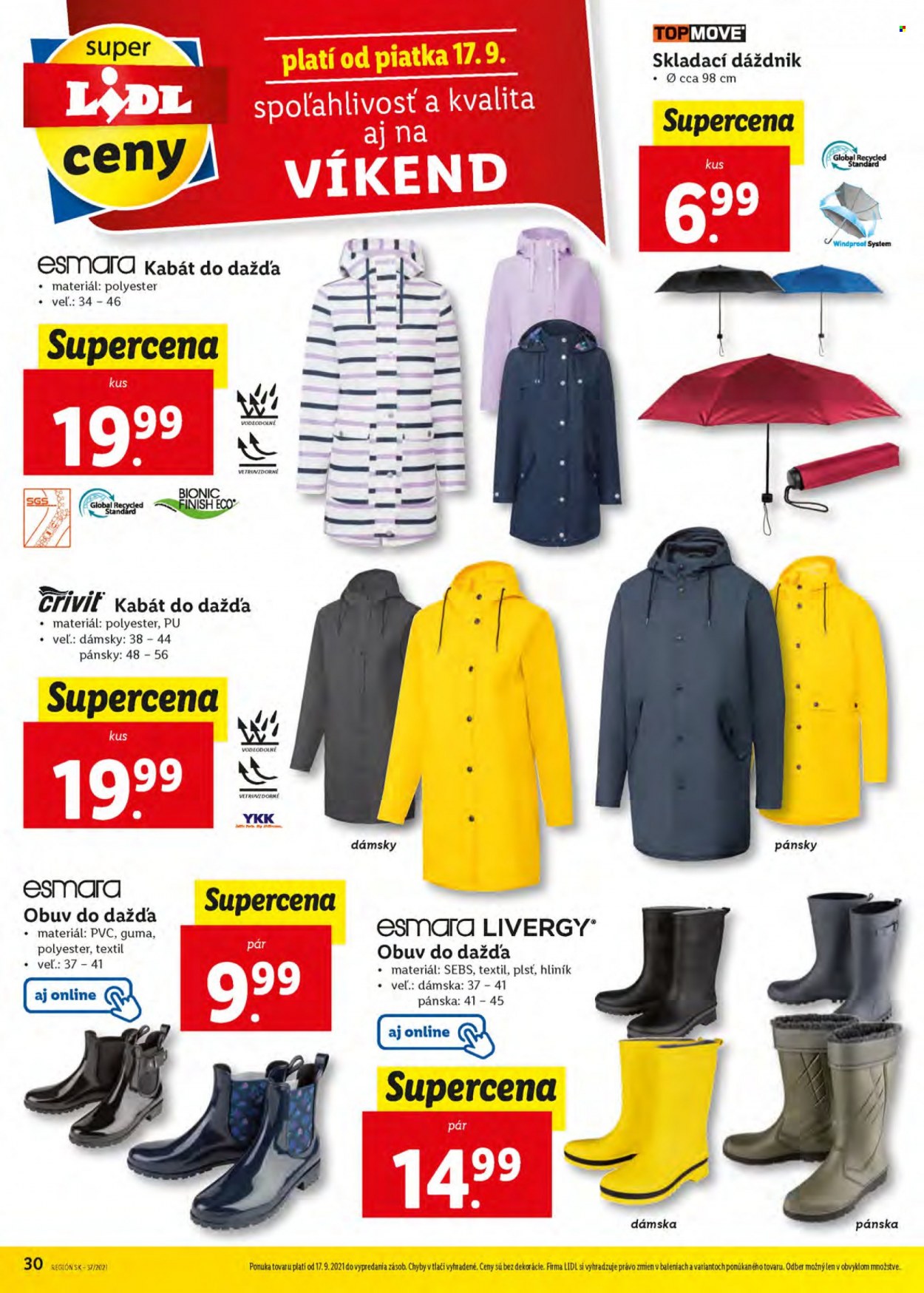Leták Lidl - 16.9.2021 - 19.9.2021. Strana 28