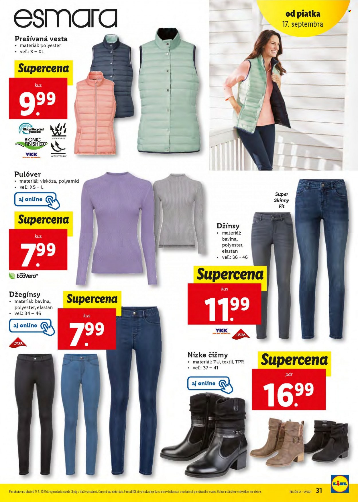 Leták Lidl - 16.9.2021 - 19.9.2021. Strana 29