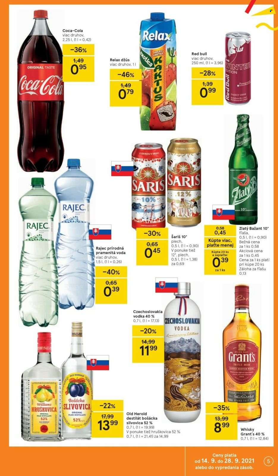 Leták TESCO - 14.9.2021 - 21.9.2021. Strana 5