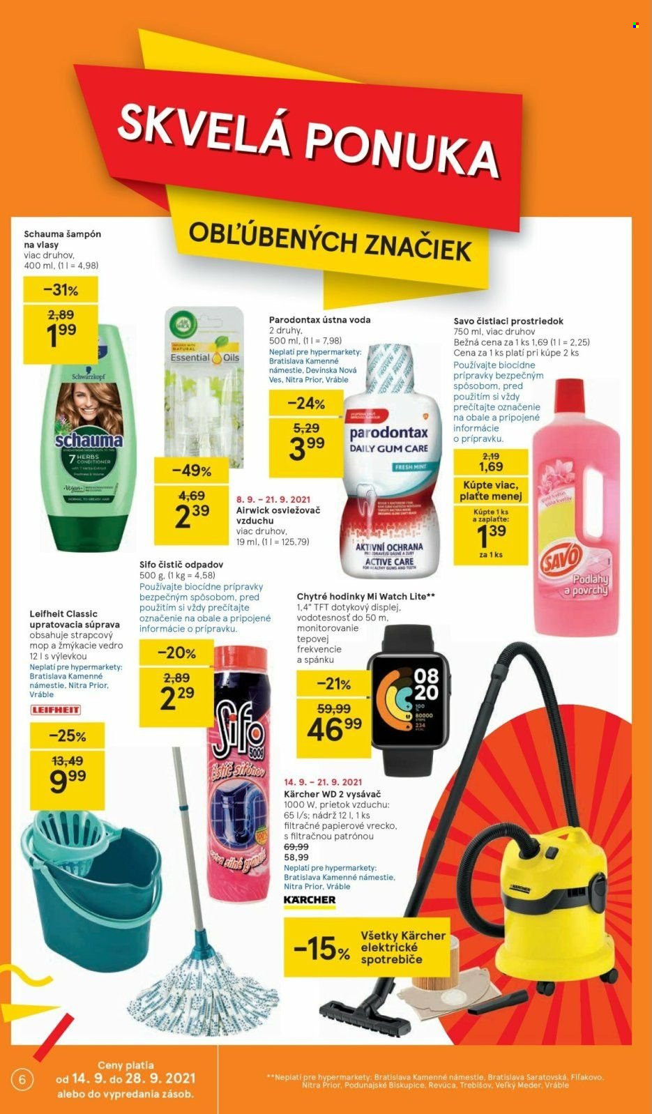Leták TESCO - 14.9.2021 - 21.9.2021. Strana 6