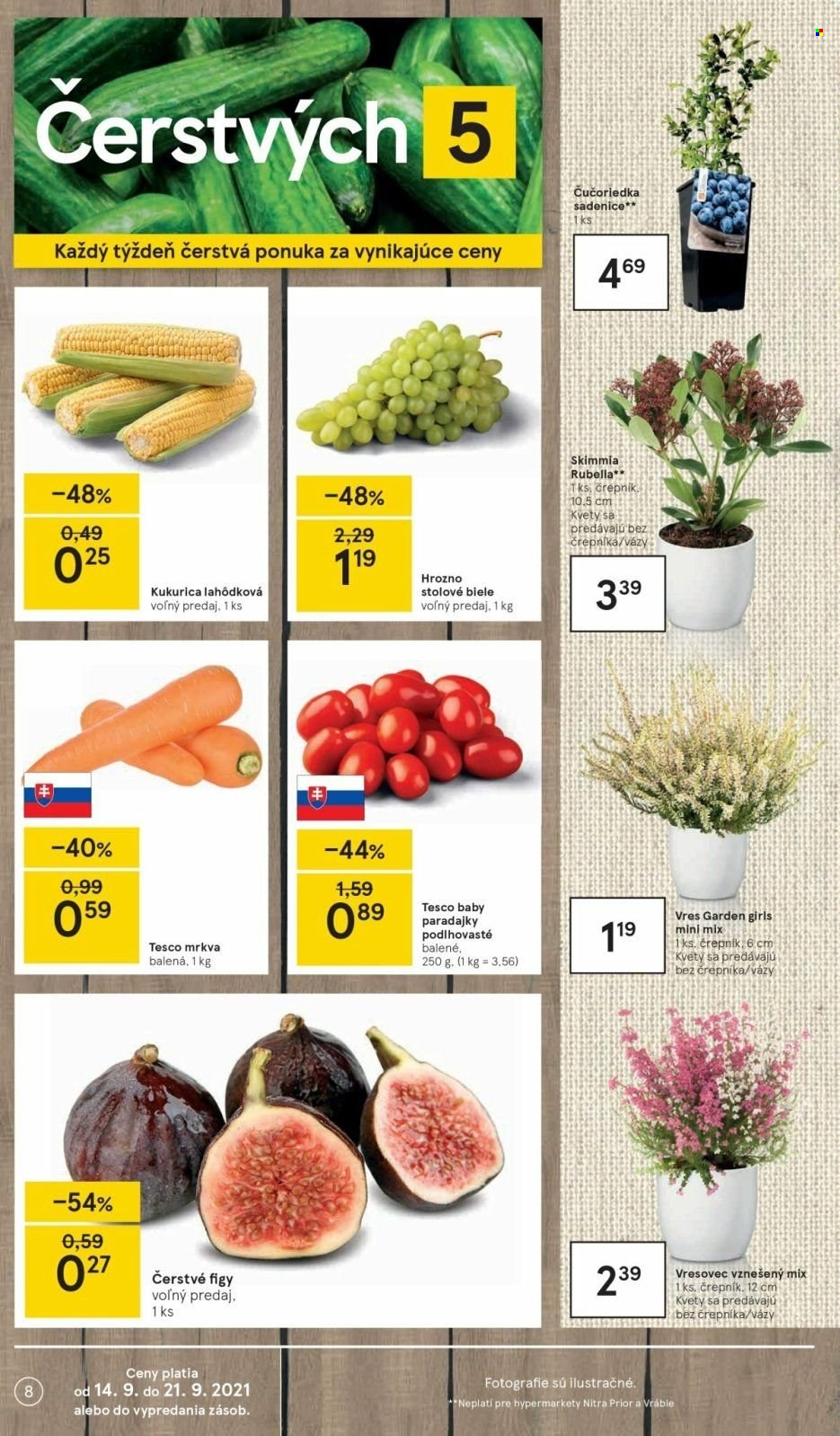 Leták TESCO - 14.9.2021 - 21.9.2021. Strana 8