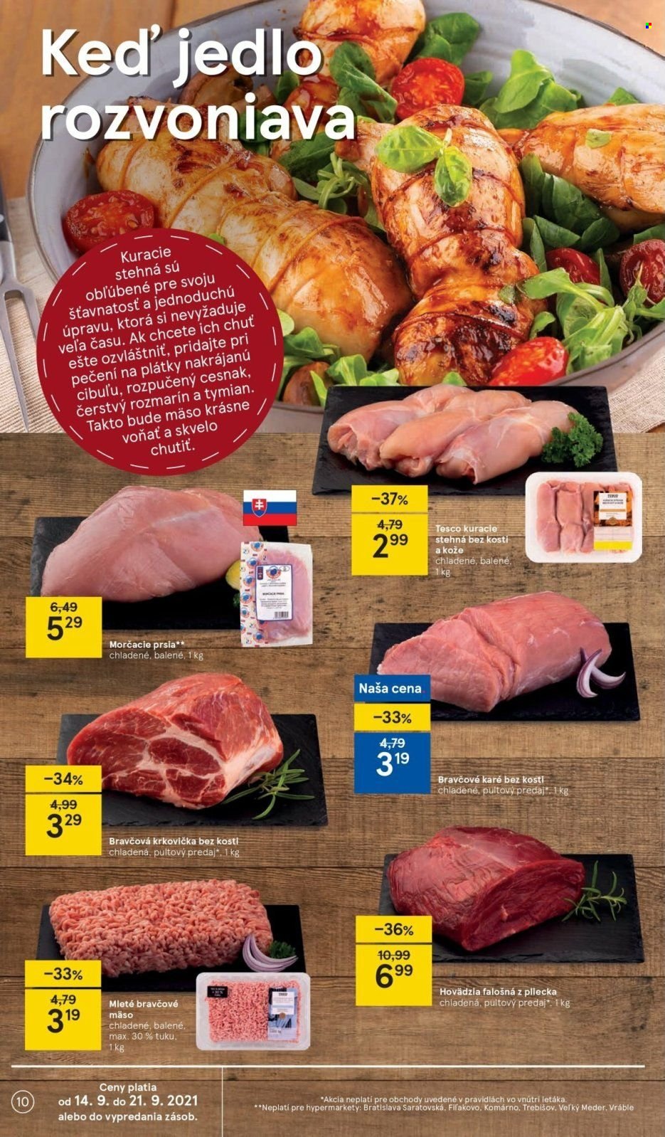 Leták TESCO - 14.9.2021 - 21.9.2021. Strana 10