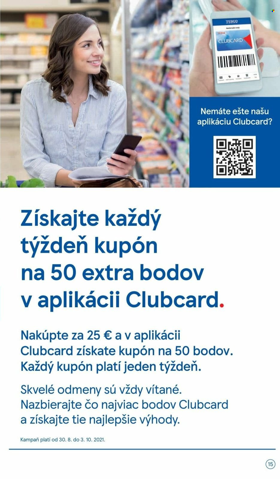 Leták TESCO - 14.9.2021 - 21.9.2021. Strana 15