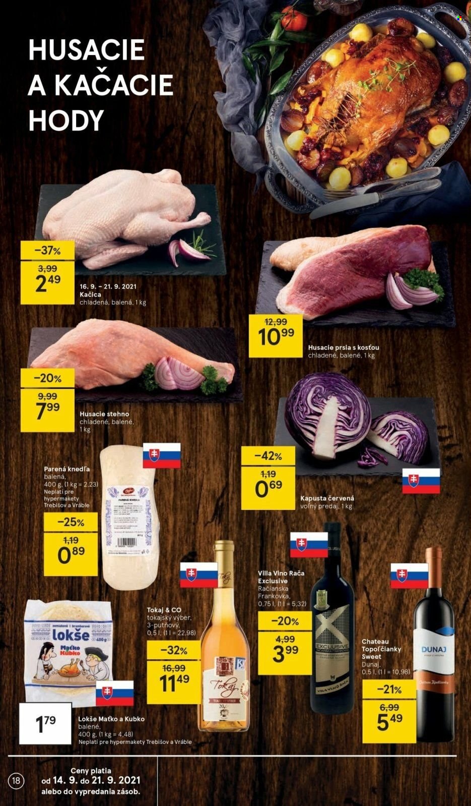 Leták TESCO - 14.9.2021 - 21.9.2021. Strana 18