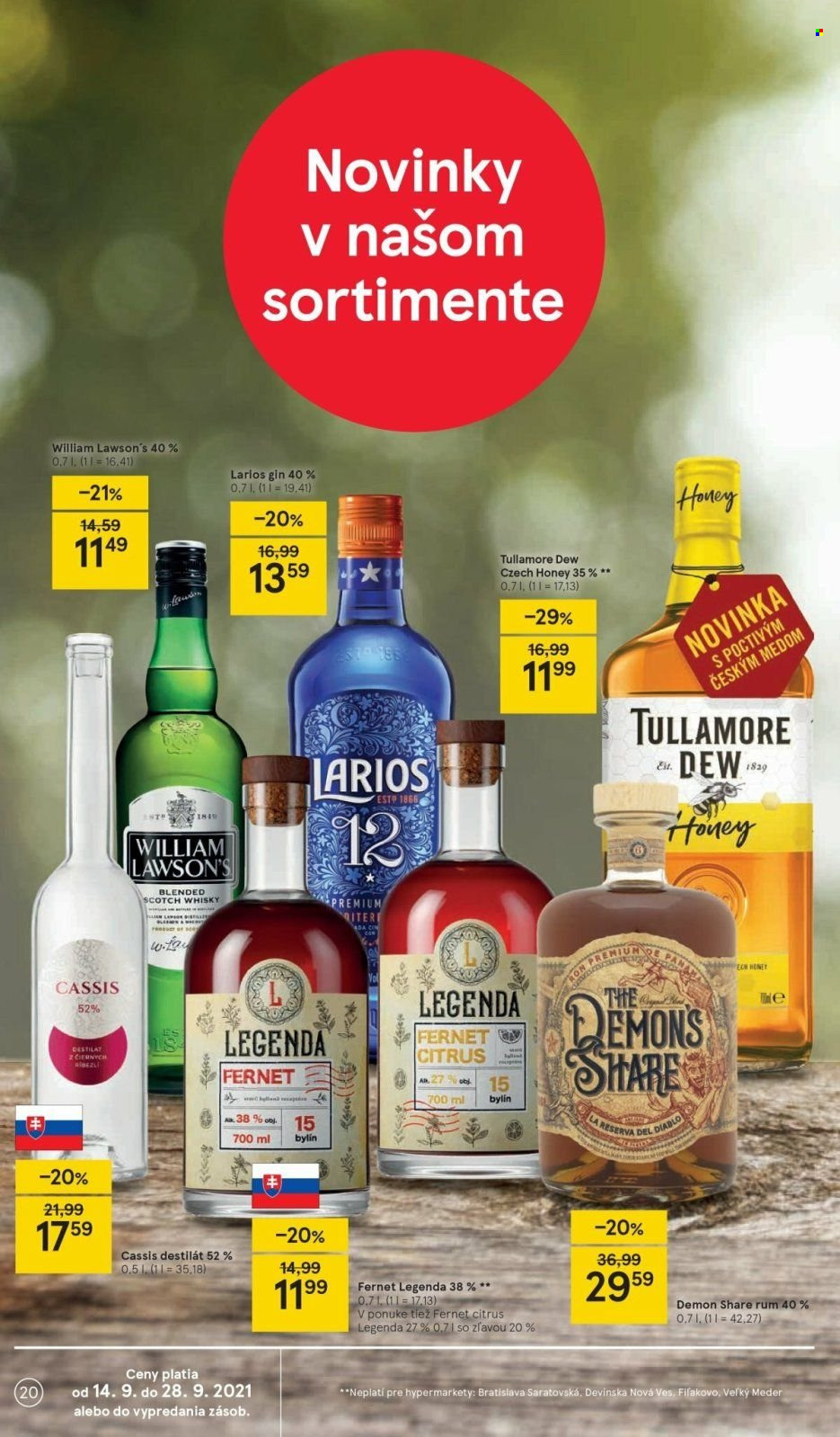 Leták TESCO - 14.9.2021 - 21.9.2021. Strana 20