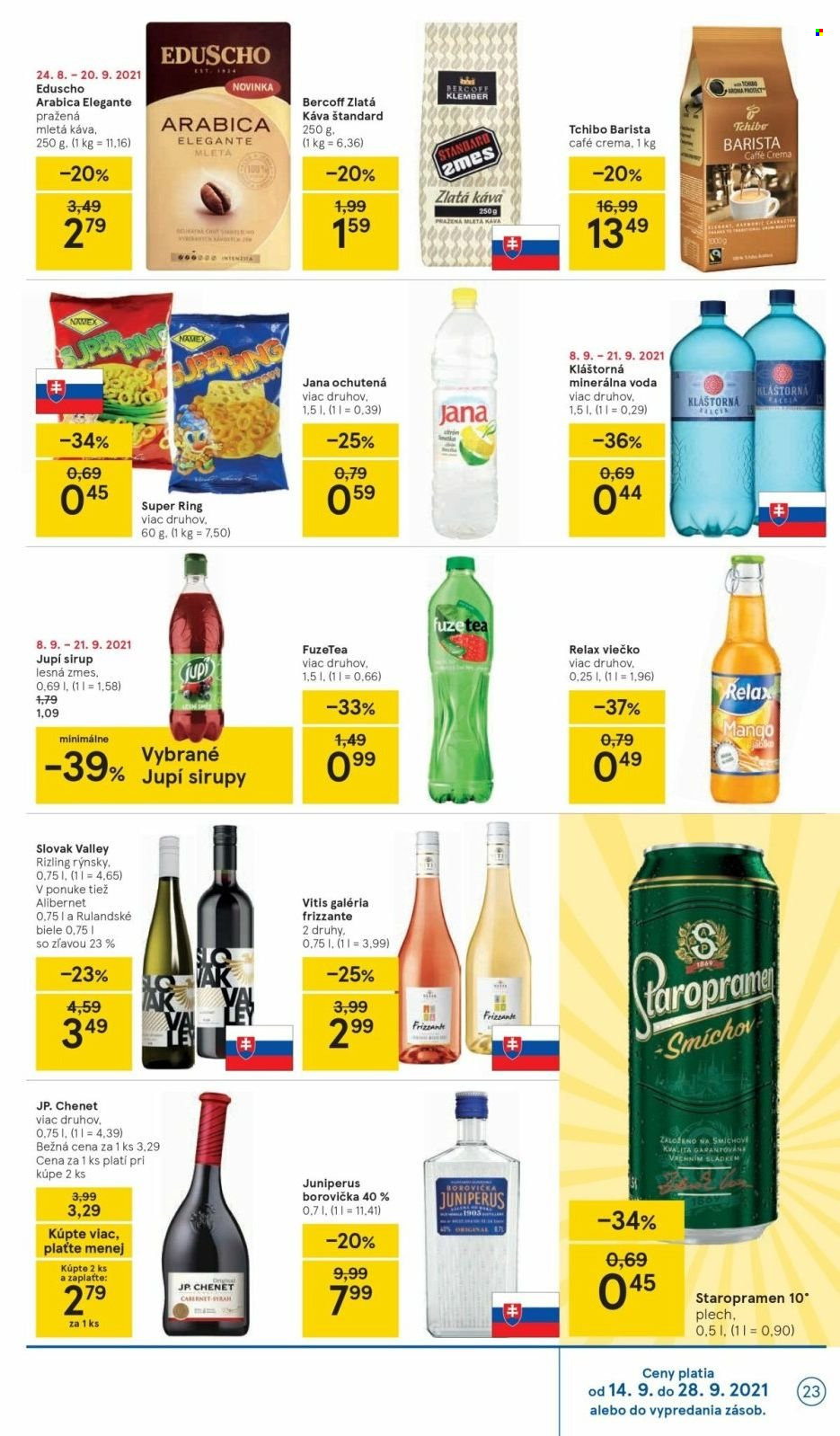 Leták TESCO - 14.9.2021 - 21.9.2021. Strana 23