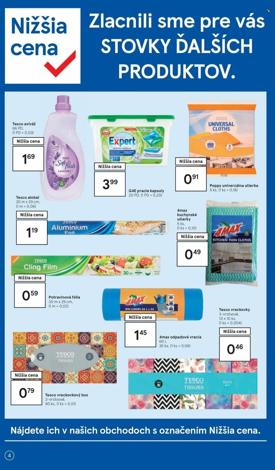 Leták TESCO supermarket - 14.9.2021 - 21.9.2021. Strana 4