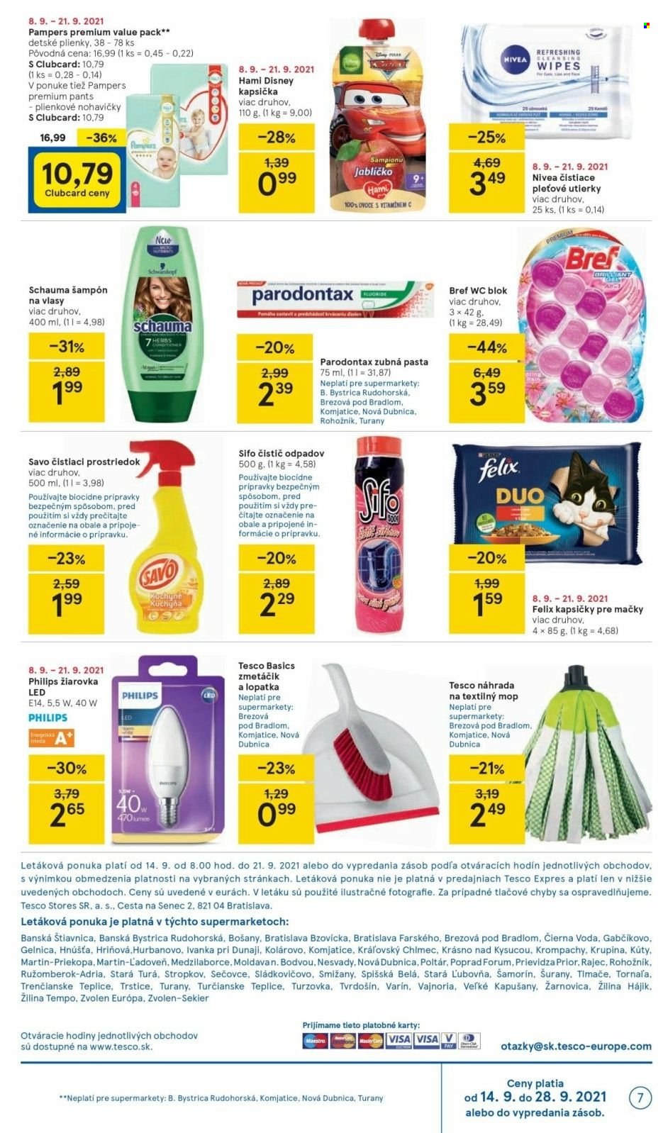 Leták TESCO supermarket - 14.9.2021 - 21.9.2021. Strana 7