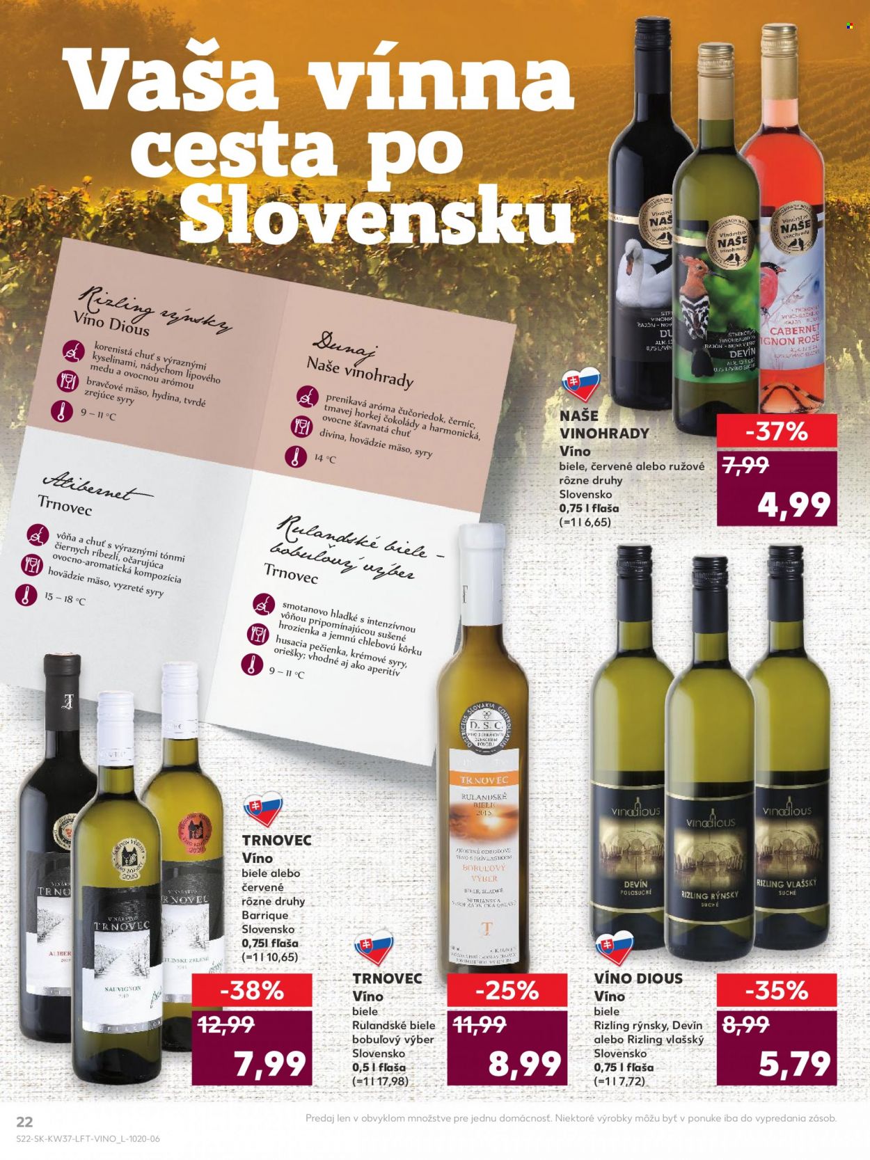 Leták Kaufland - 16.9.2021 - 22.9.2021. Strana 22