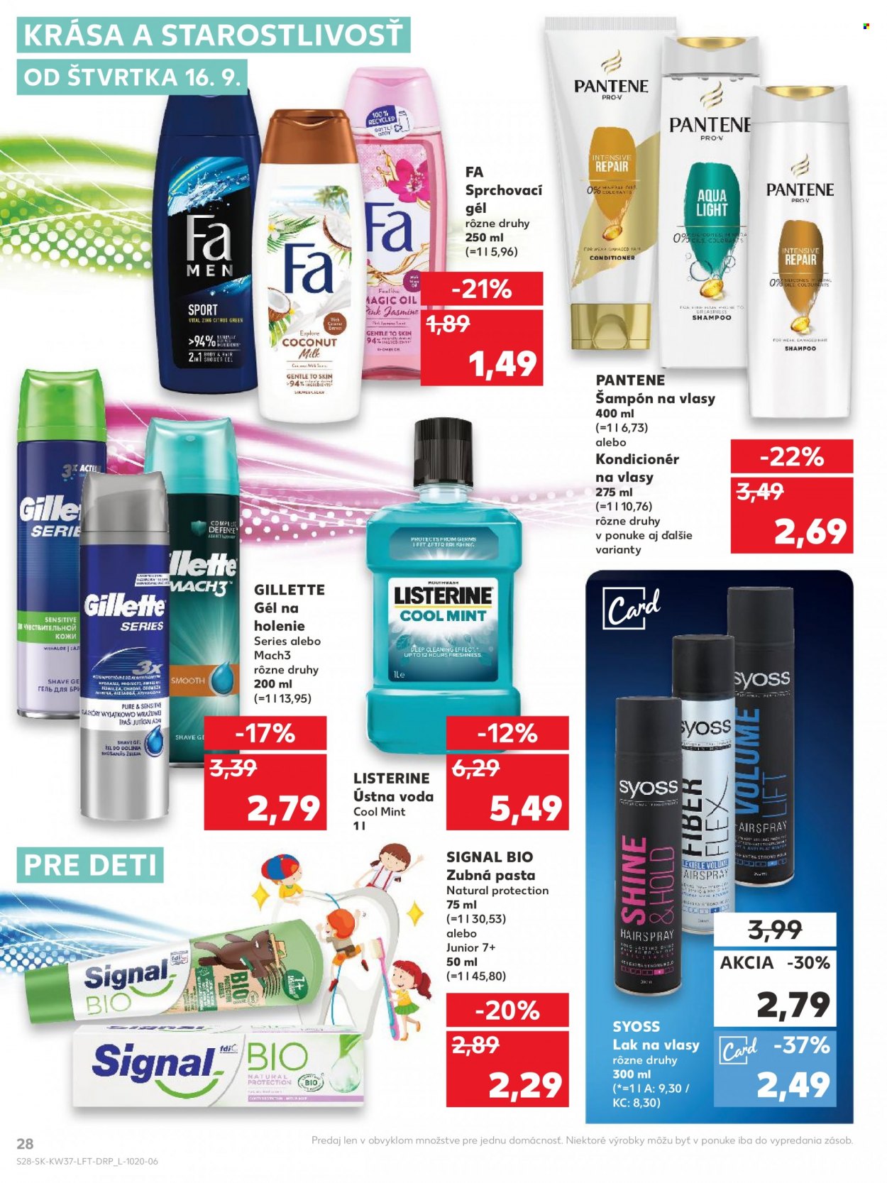 Leták Kaufland - 16.9.2021 - 22.9.2021. Strana 28
