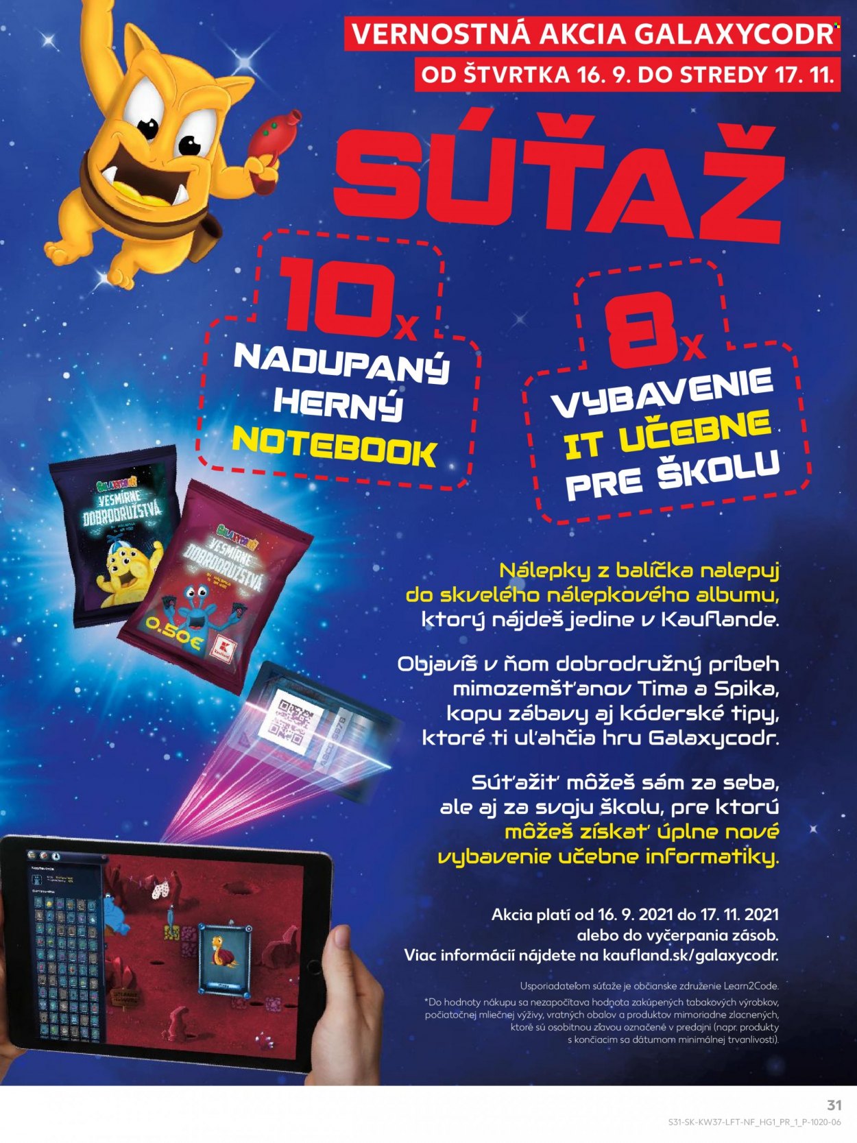 Leták Kaufland - 16.9.2021 - 22.9.2021. Strana 31