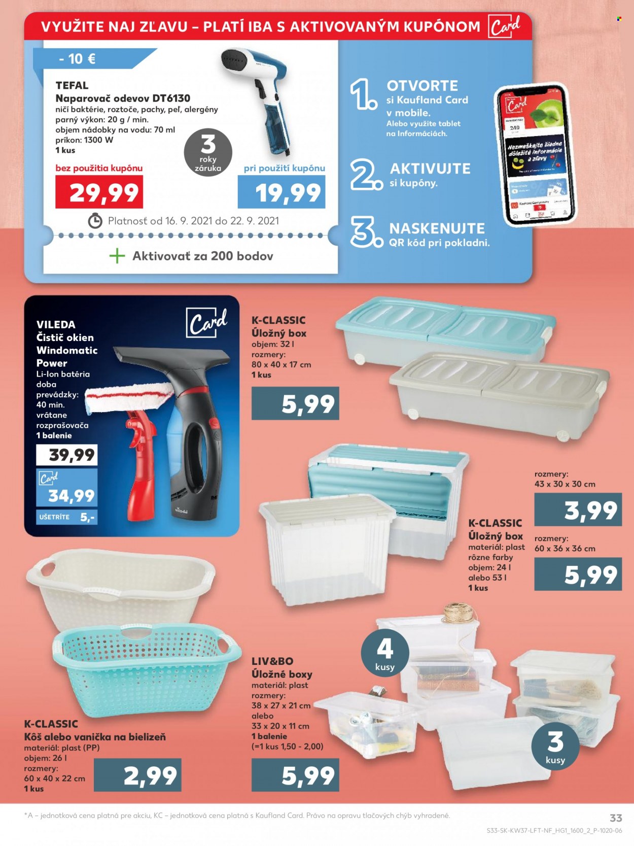 Leták Kaufland - 16.9.2021 - 22.9.2021. Strana 33