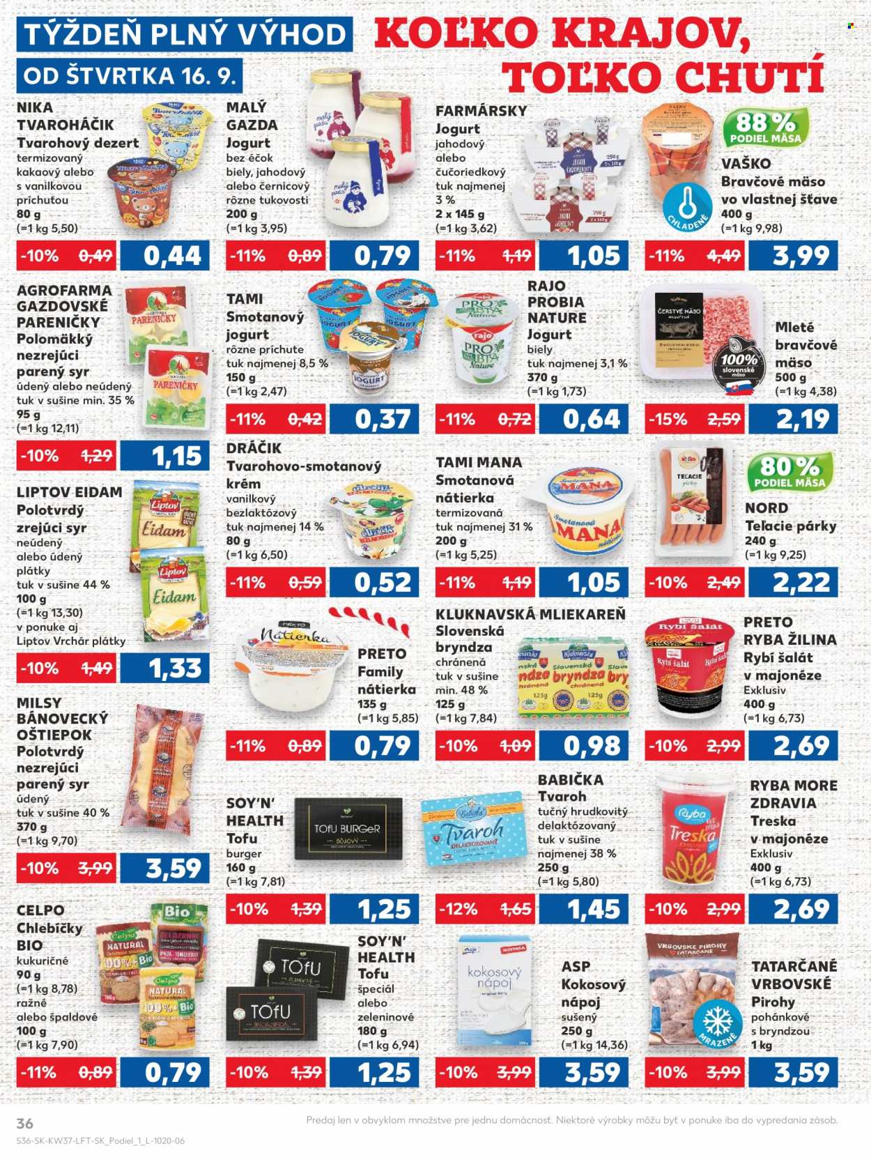 Leták Kaufland - 16.9.2021 - 22.9.2021. Strana 36
