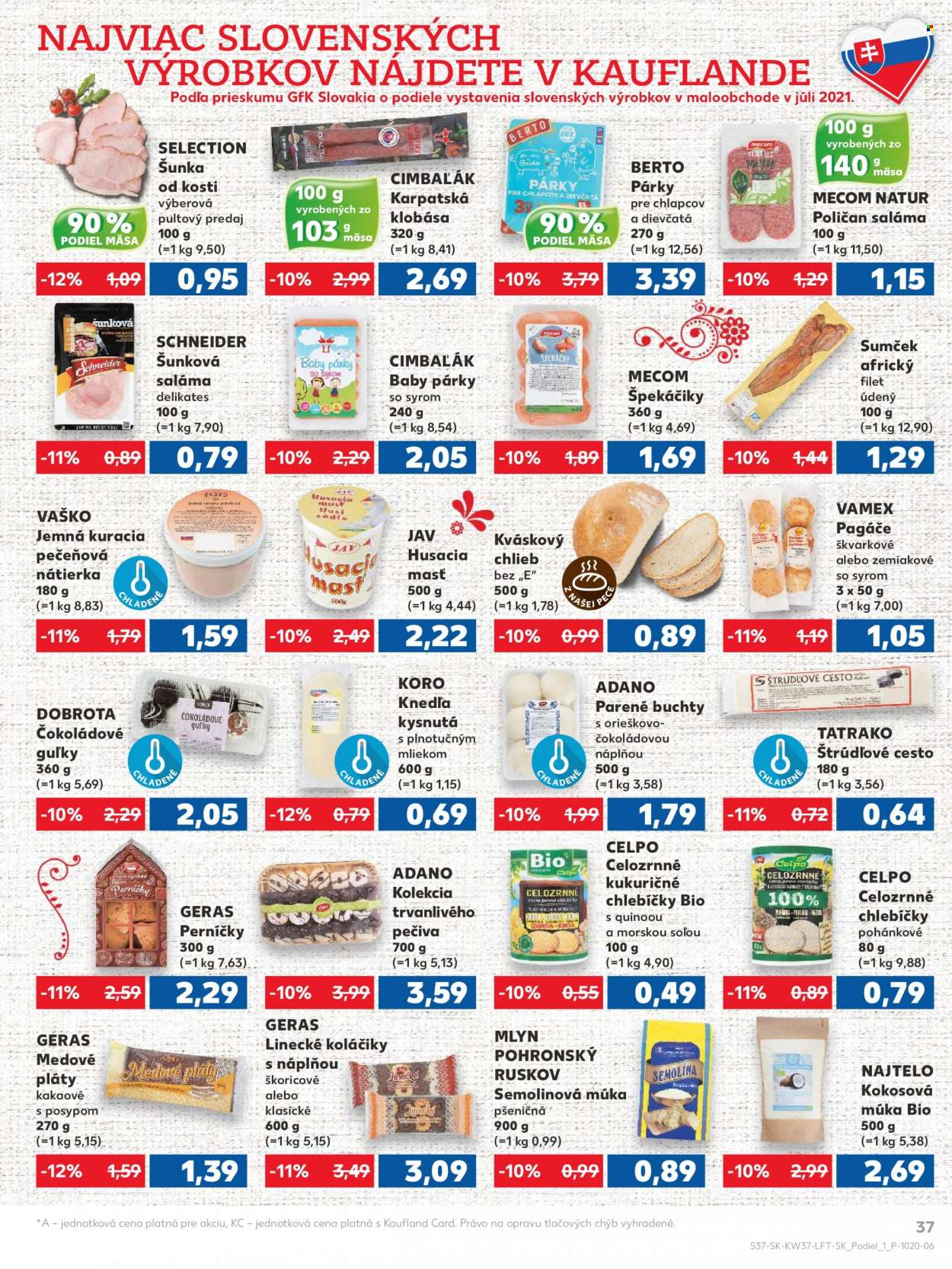 Leták Kaufland - 16.9.2021 - 22.9.2021. Strana 37