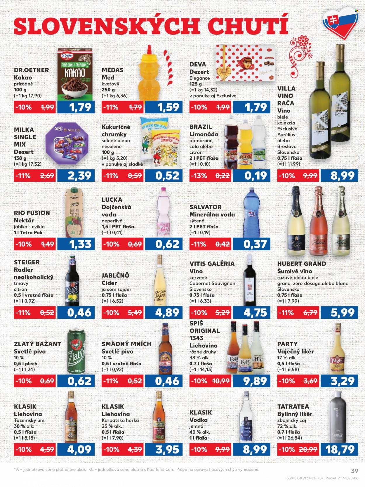 Leták Kaufland - 16.9.2021 - 22.9.2021. Strana 39
