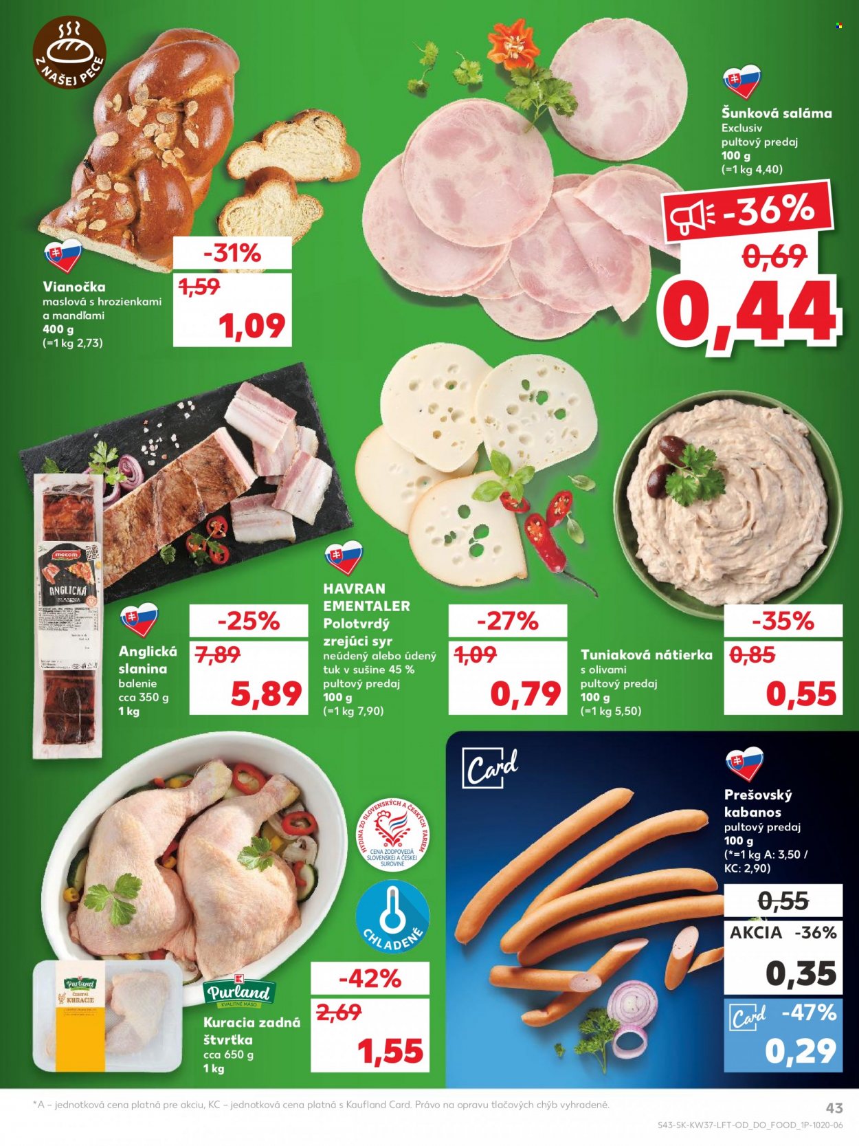 Leták Kaufland - 16.9.2021 - 22.9.2021. Strana 43