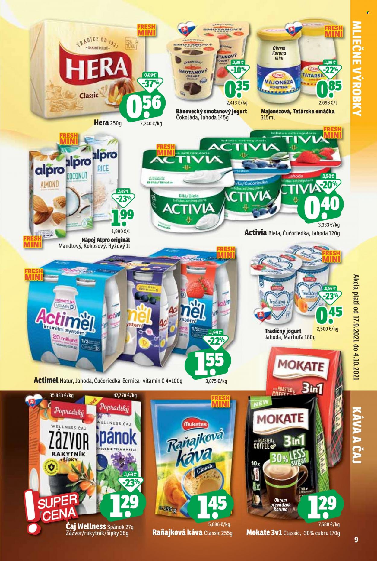 Leták FRESH - 17.9.2021 - 14.10.2021. Strana 9