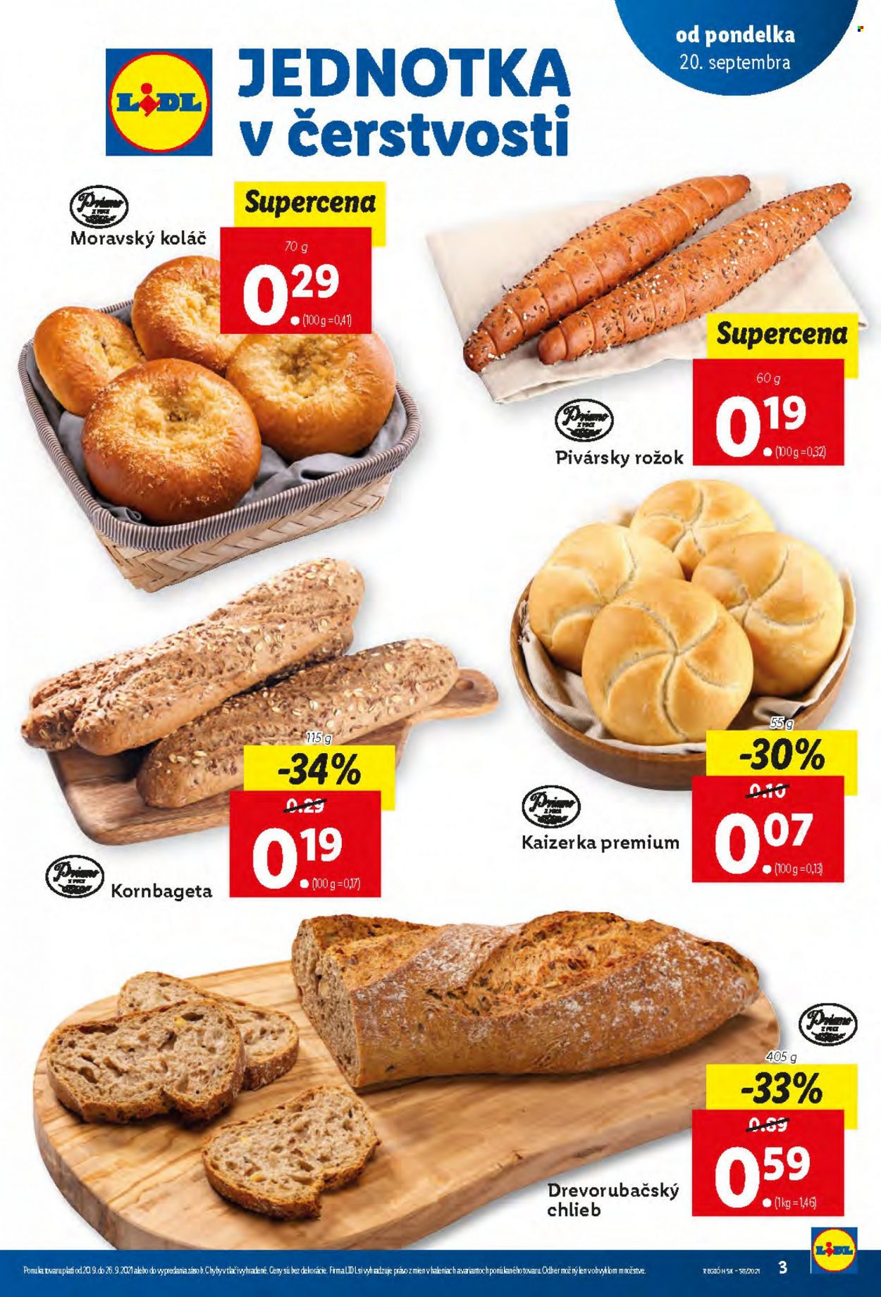 Leták Lidl - 20.9.2021 - 26.9.2021. Strana 3