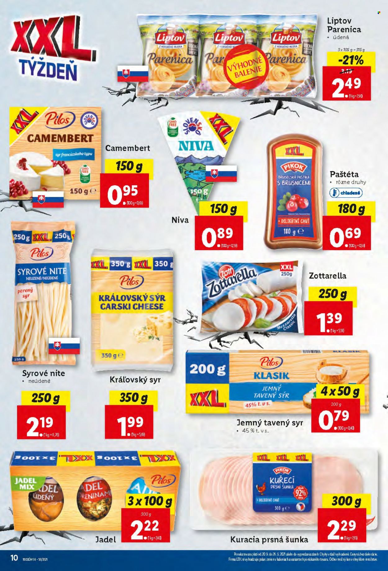 Leták Lidl - 20.9.2021 - 26.9.2021. Strana 10