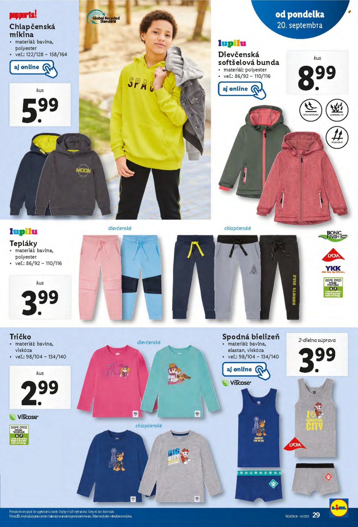 Leták Lidl - 20.9.2021 - 26.9.2021. Strana 29