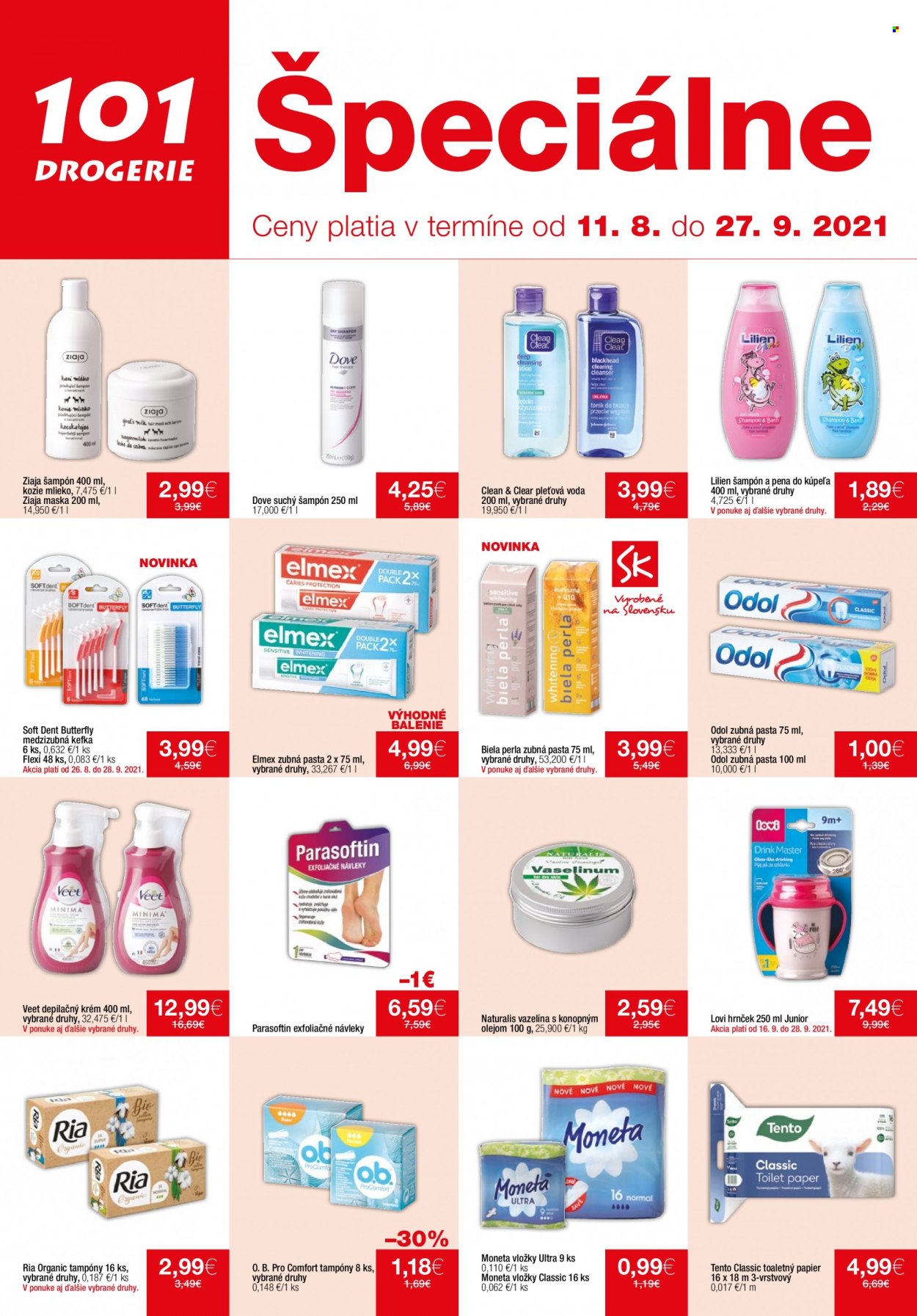 Leták 101 Drogerie - 16.9.2021 - 28.9.2021. Strana 12