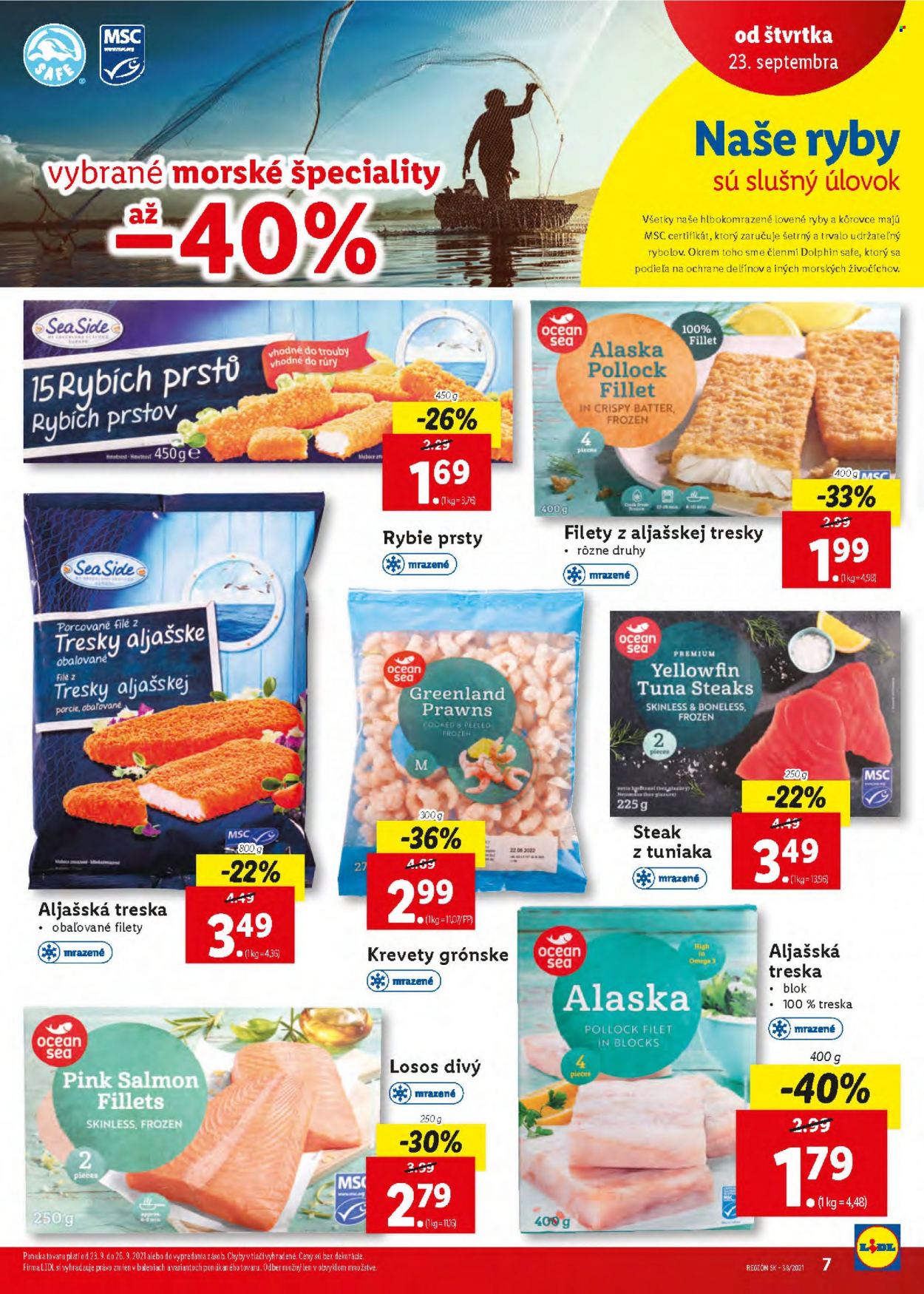 Leták Lidl - 23.9.2021 - 26.9.2021. Strana 7